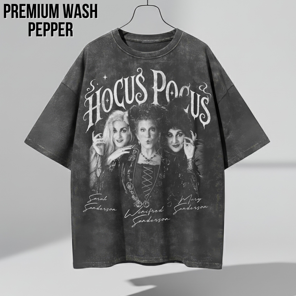 Hocus Pocus Shirt – Sanderson Sisters Tee, Hocus Pocus Graphic Shirt, Halloween Fan Gift, Winifred Sarah Mary Sanderson Shirt