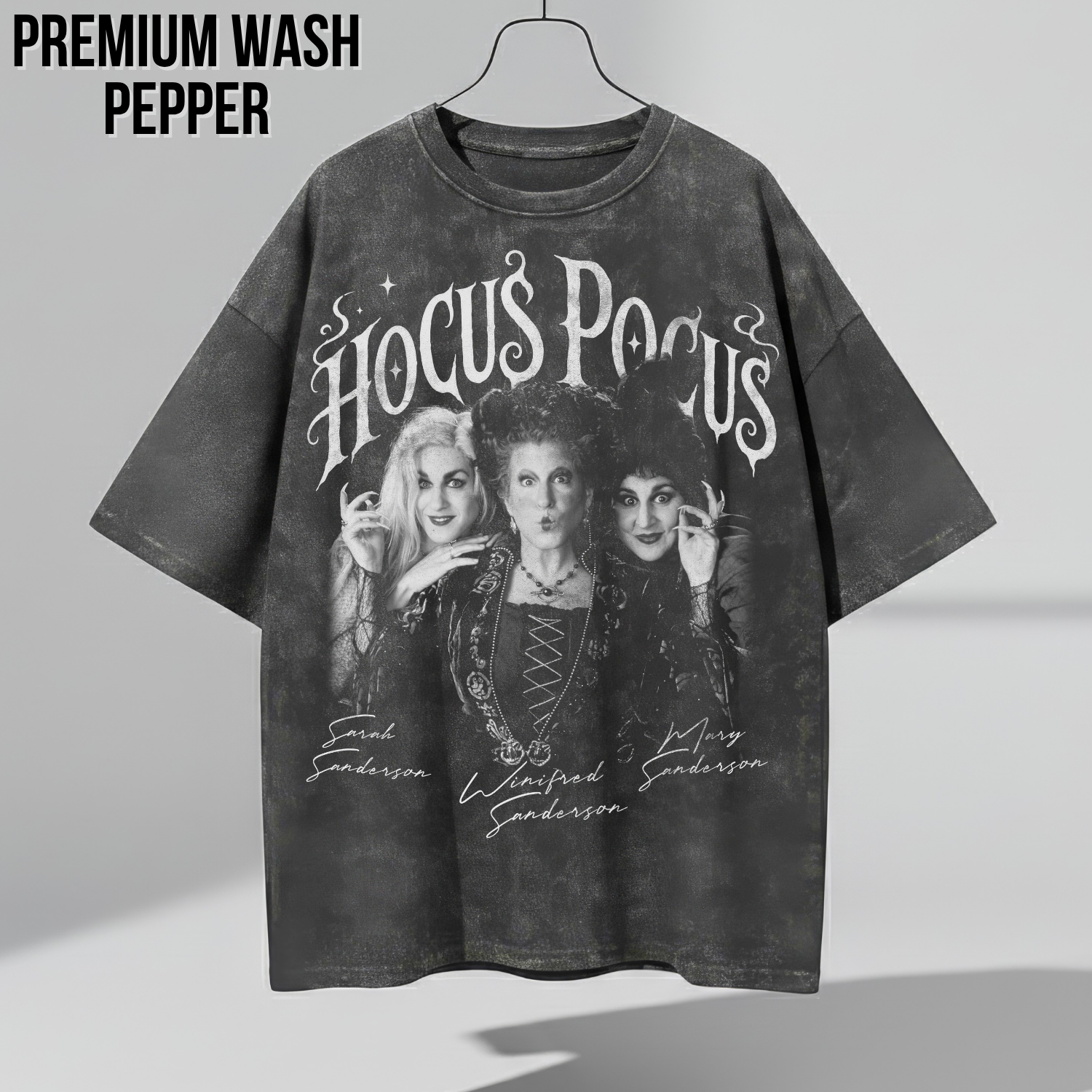 Hocus Pocus Shirt – Sanderson Sisters Tee, Hocus Pocus Graphic Shirt, Halloween Fan Gift, Winifred Sarah Mary Sanderson Shirt