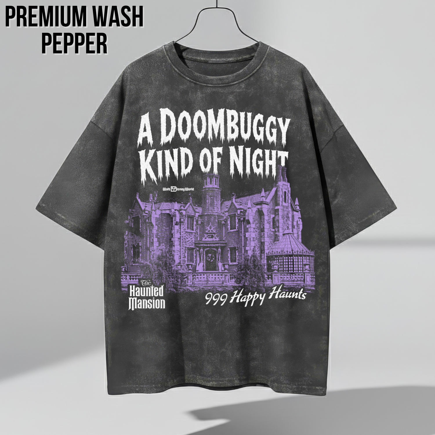 Haunted Mansion Shirt – A Doombuggy Kind of Night Haunted Mansion Tee, 999 Happy Haunts Graphic Shirt, Disney Haunted Mansion Fan Gift, Walt Disney World Halloween Shirt
