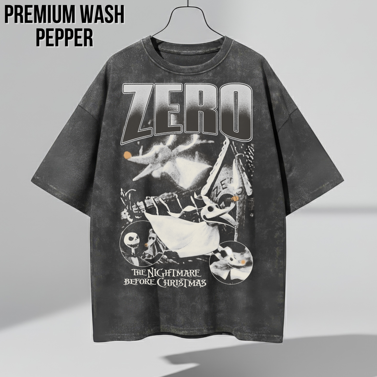 Nightmare Before Christmas Zero Shirt – Jack Skellington Ghost Dog Graphic Tee