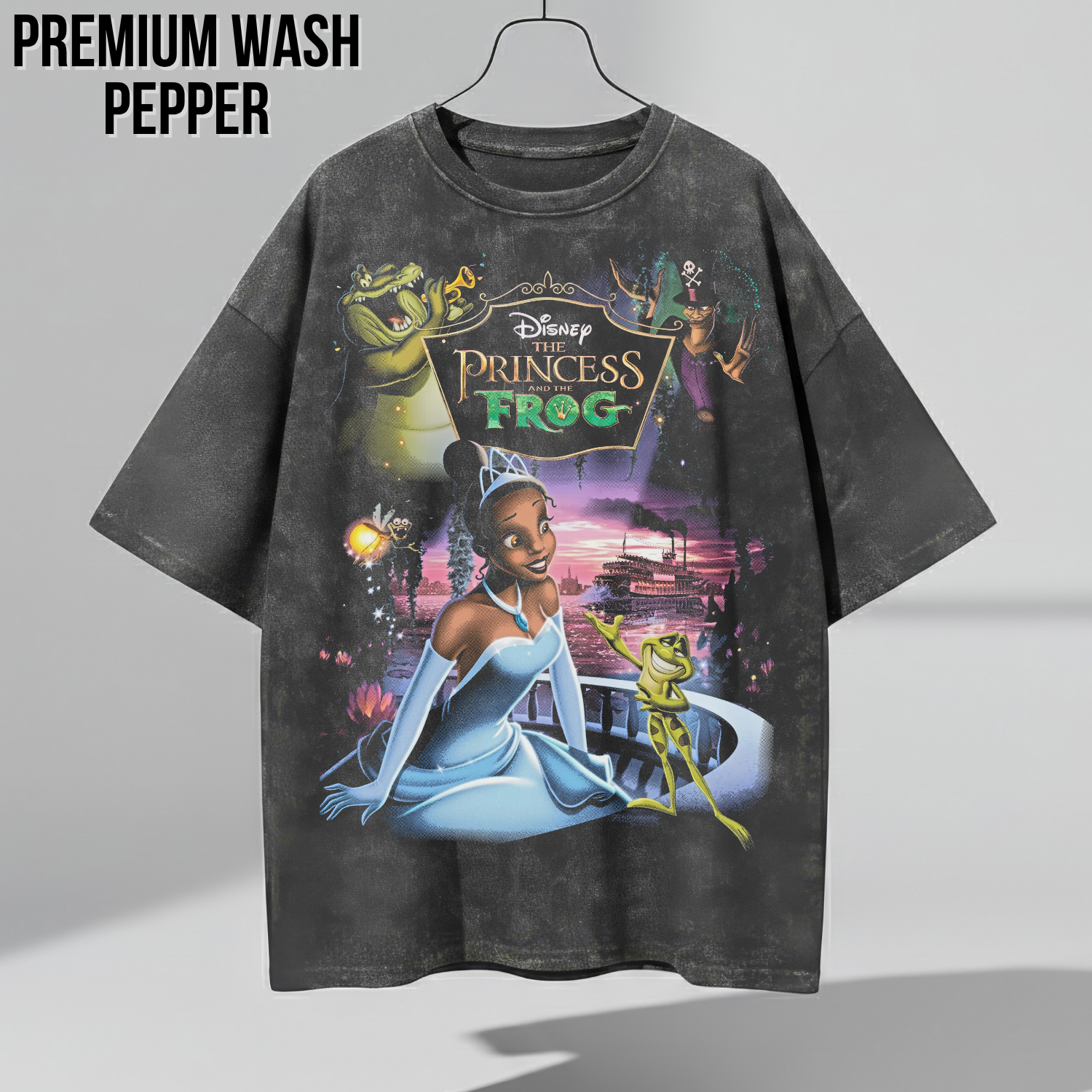 Princess and the Frog Shirt – Tiana & Naveen Vintage Disney Tee