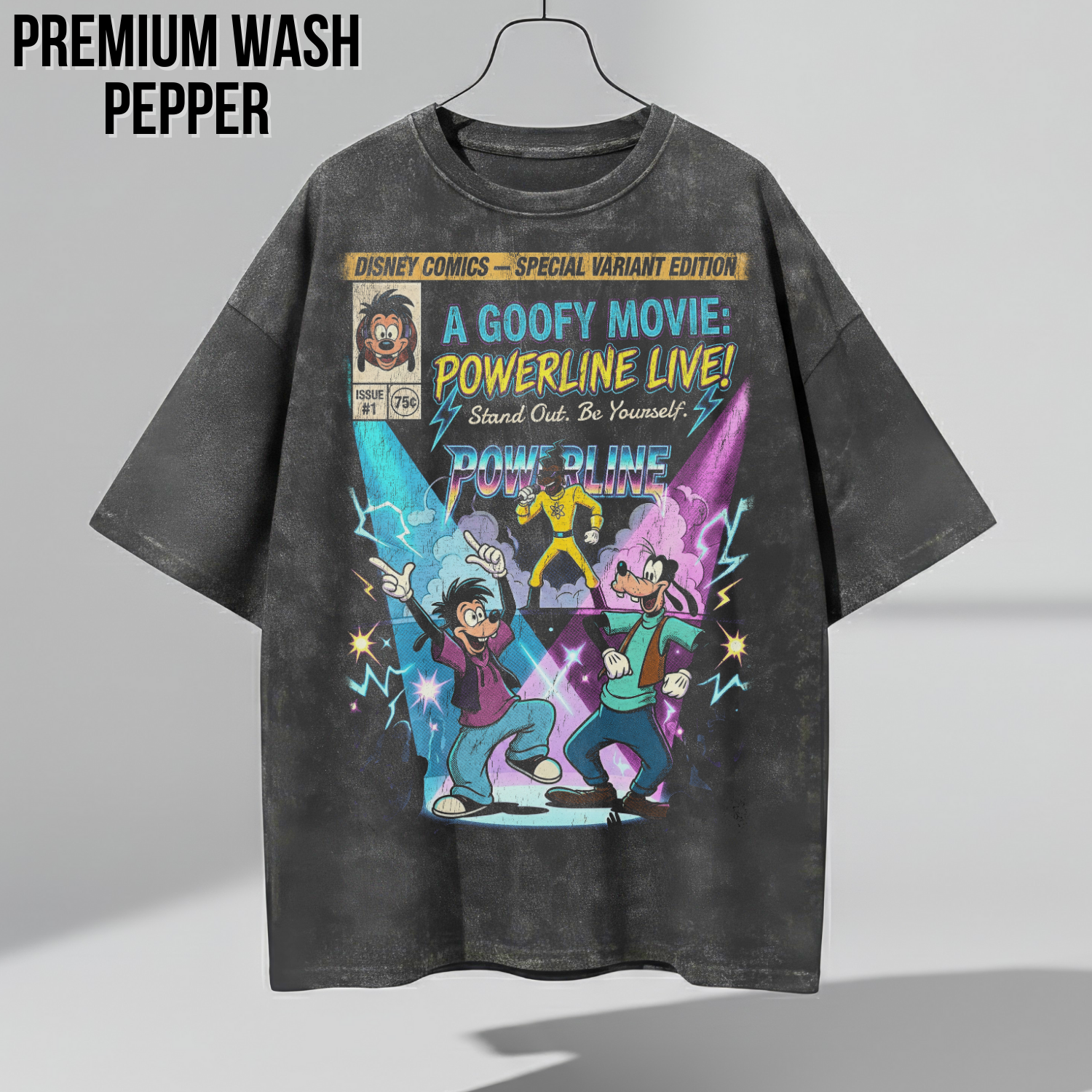 A Goofy Movie Powerline Shirt: Disney Max & Goofy Graphic Tee