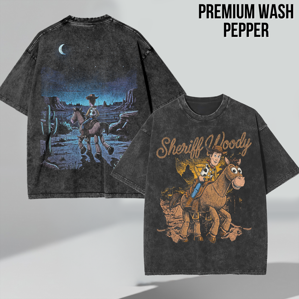 Sheriff Woody Toy Story Shirt – Vintage Woody & Bullseye Tee