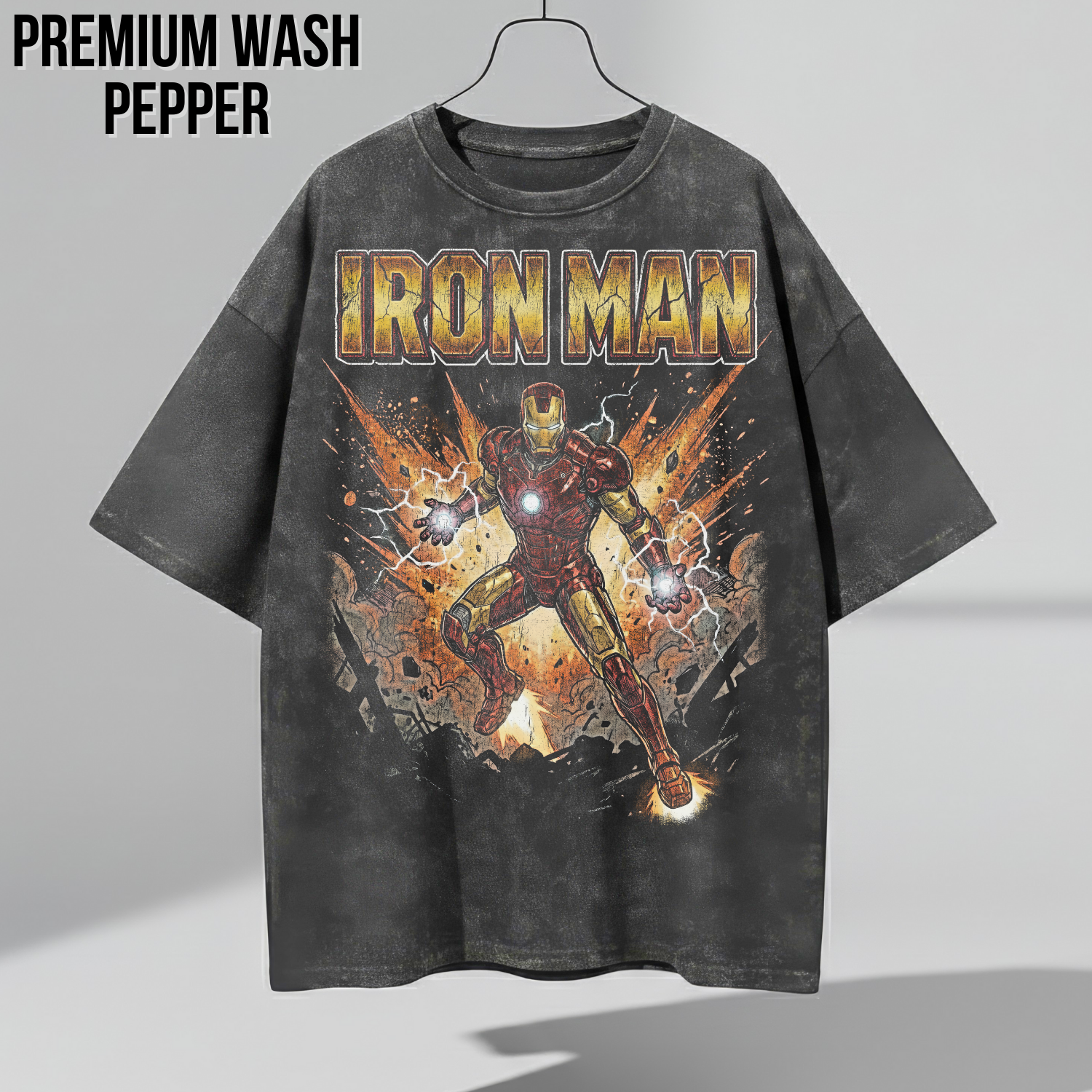 Vintage Iron Man Shirt: Retro Marvel Tony Stark Tee