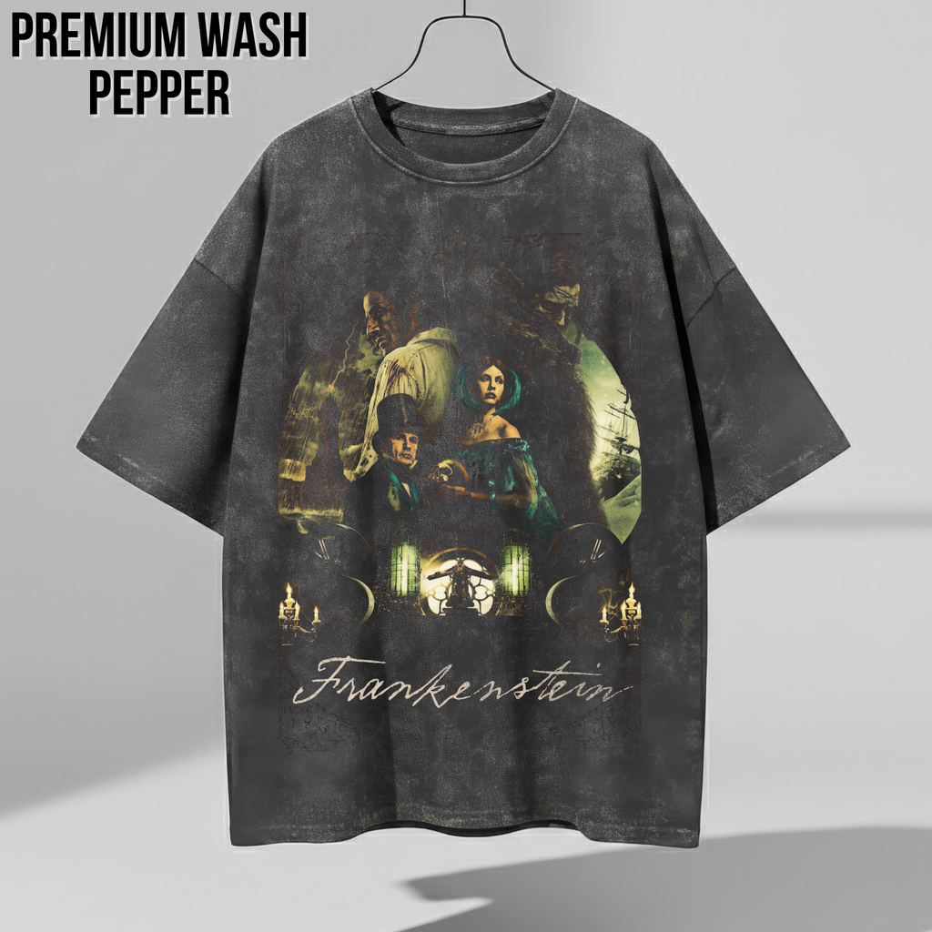 Frankenstein Vintage Horror Shirt – Classic Monster Graphic Tee