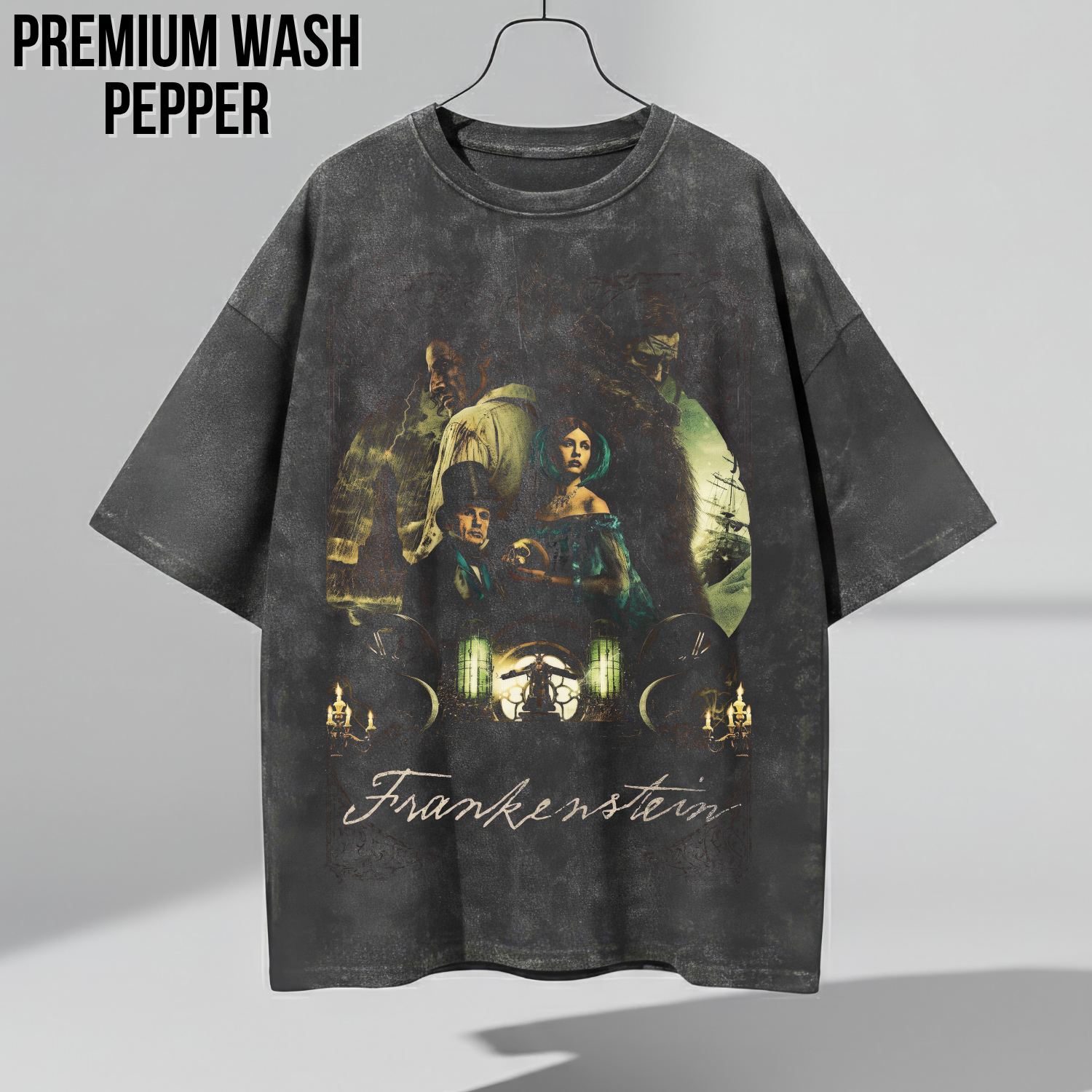 Frankenstein Vintage Horror Shirt – Classic Monster Graphic Tee