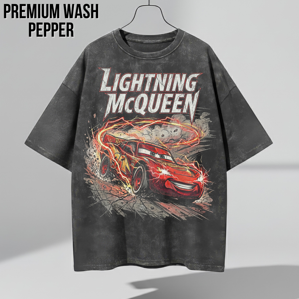 Vintage Lightning McQueen Shirt - Disney Cars Shirt