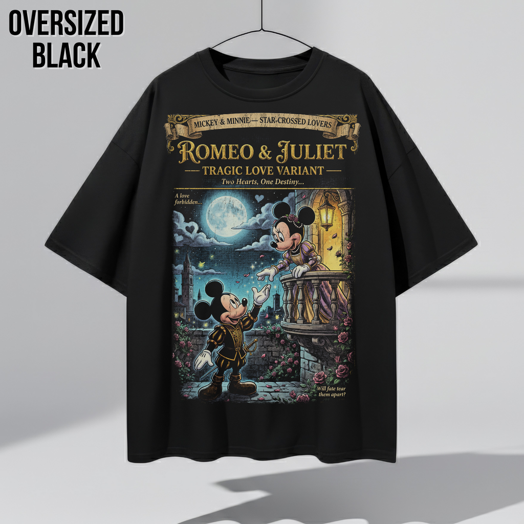 Vintage Mickey & Minnie Romeo & Juliet Shirt – Disney Love Story Variant