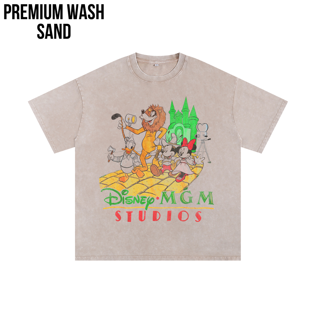 Disney MGM Studios Shirt – Vintage Disney MGM Studios Mickey Minnie Donald Wizard of Oz Graphic Tee, Disney Hollywood Studios Fan Gift, Retro Disney Park Shirt