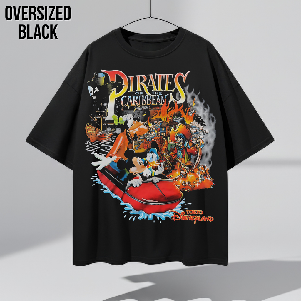 Mickey & Friends Disney Pirates of the Caribbean Ride Shirt - Disney Pirate Shirt