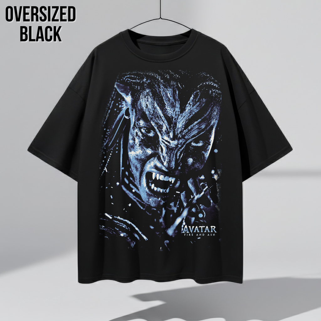 Avatar Neytiri Fire and Ash Shirt — Vintage Na’vi Pandora Graphic