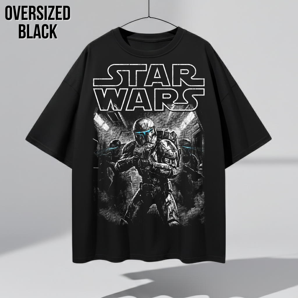 Star Wars Clone Commando Shirt: Delta Squad Vintage Tee