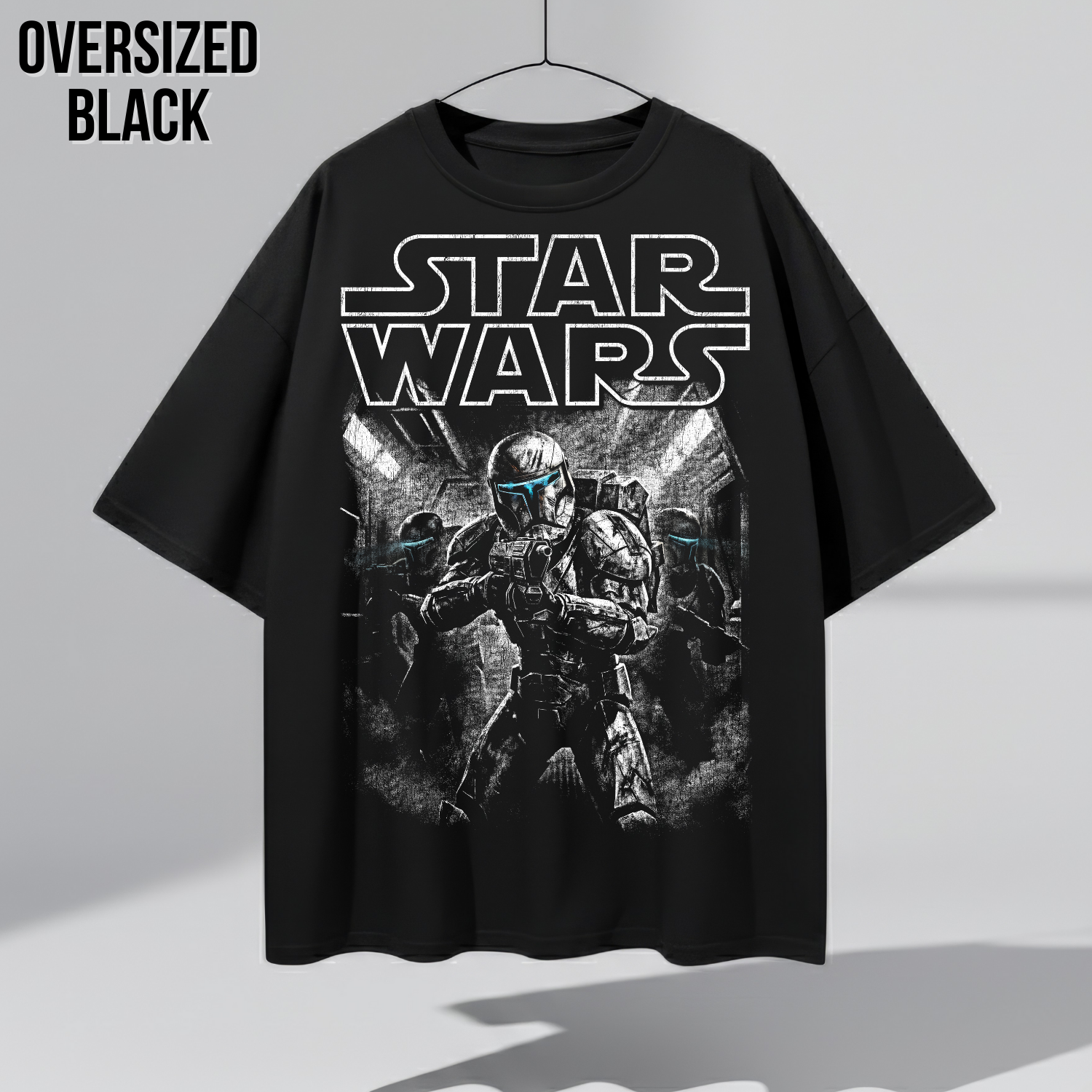 Star Wars Clone Commando Shirt: Delta Squad Vintage Tee