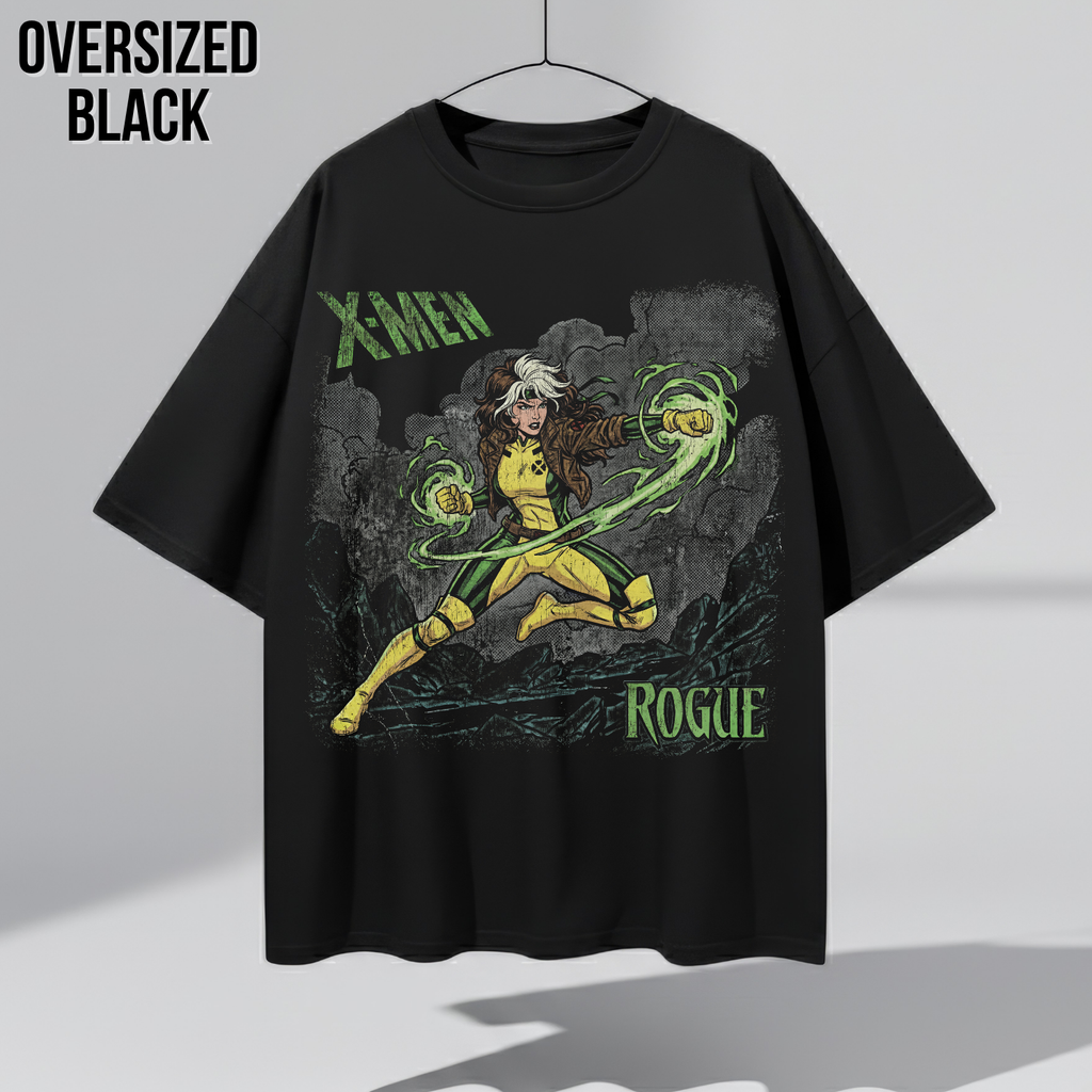 Rogue X-Men Shirt – X-Men Rogue Comic Graphic Tee, Rogue Marvel Fan Gift, X-Men Comic Shirt, Marvel Mutant Graphic Tee
