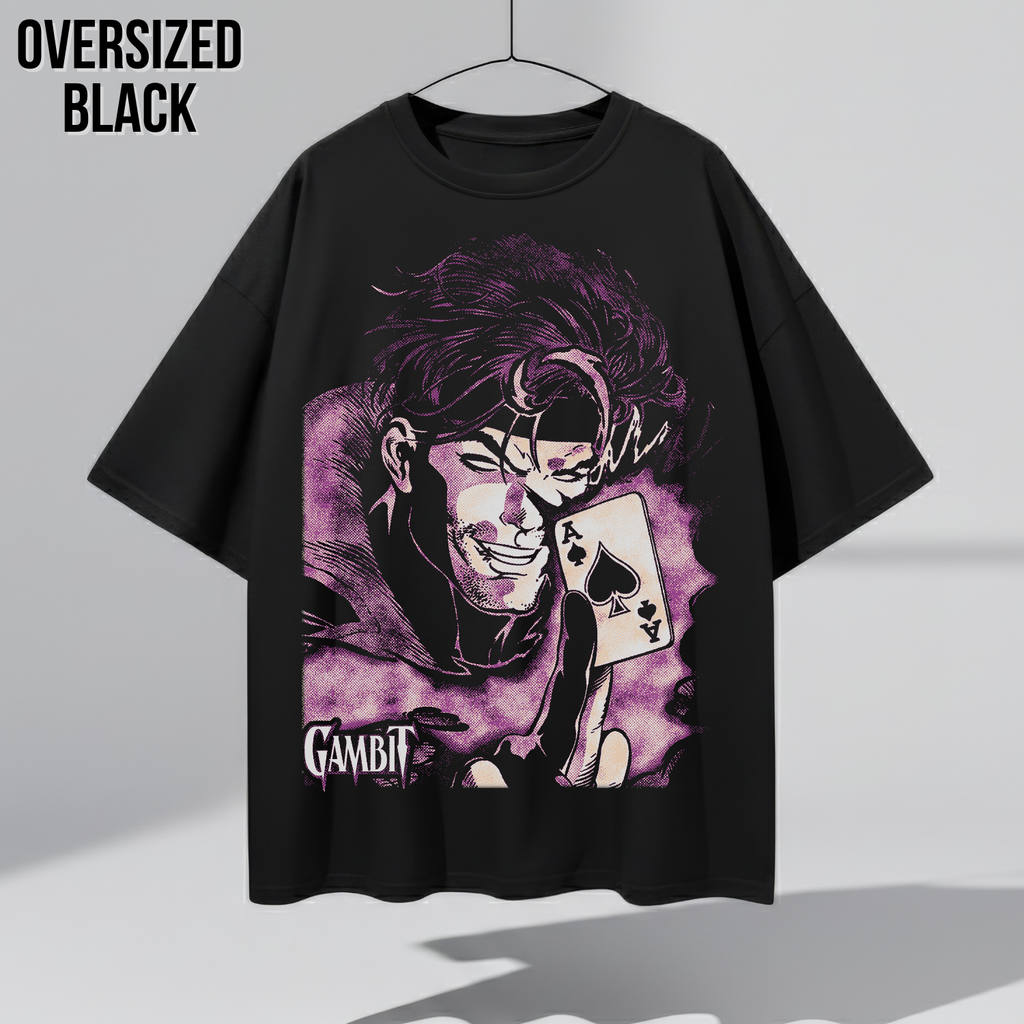 Gambit X-Men Shirt – Gambit Ace of Spades Comic Graphic Tee, Gambit Marvel Fan Gift, Remy LeBeau X-Men Shirt, Marvel Mutant Graphic Tee