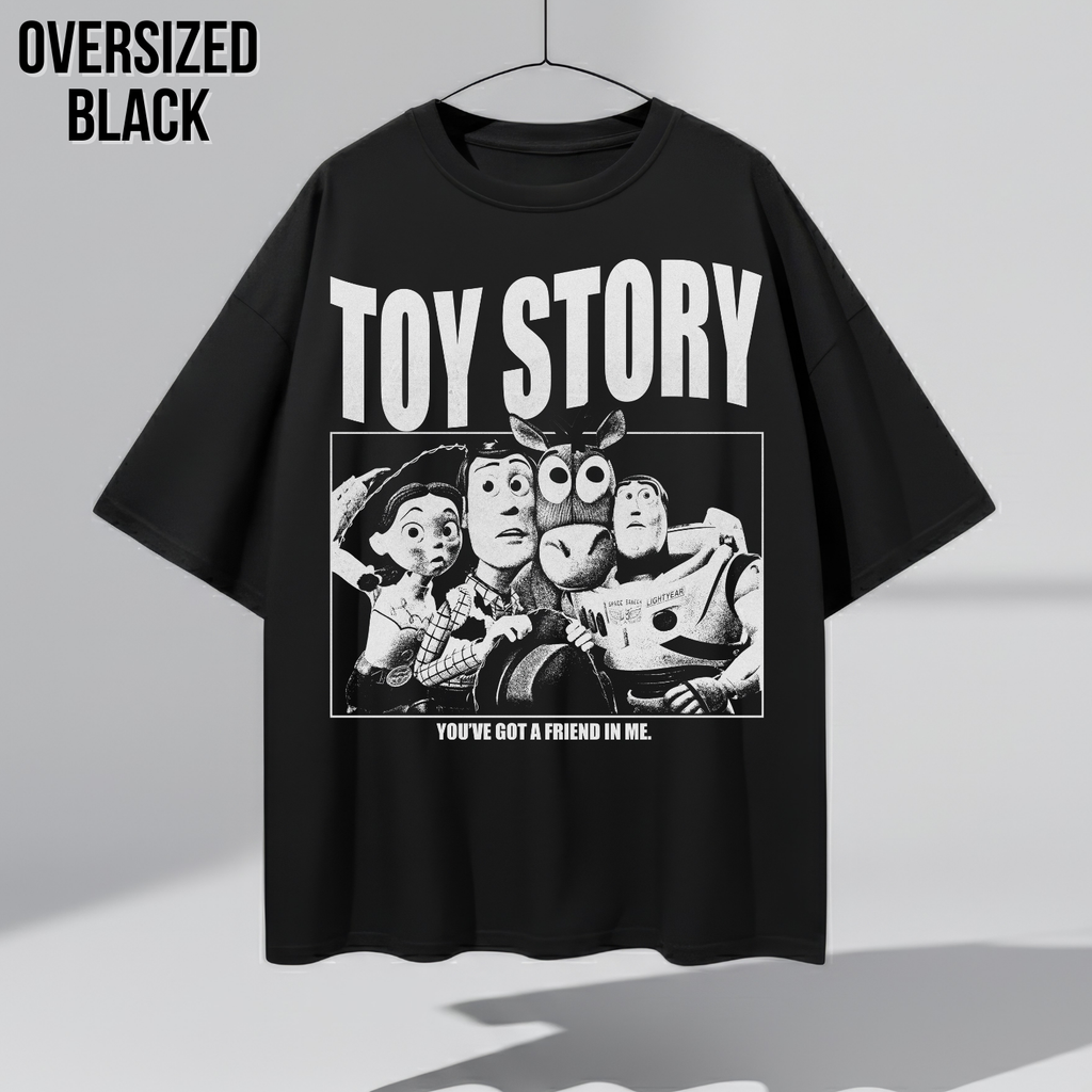 Toy Story Shirt - Retro Woody Buzz Jessie Bullseye Graphic Tee