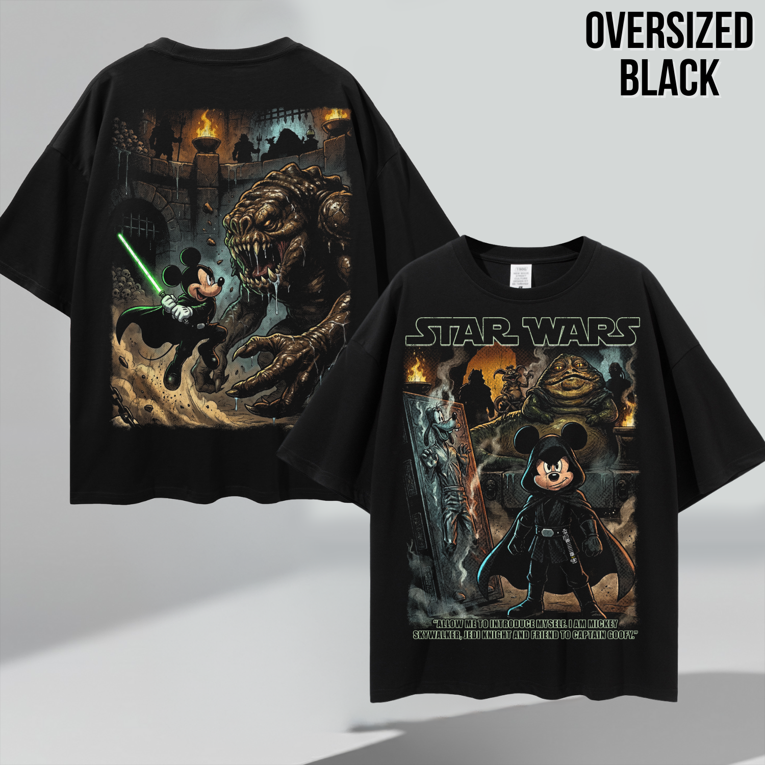 Star Wars Mickey Return of the Jedi Shirt – Disney Star Wars Crossover Tee