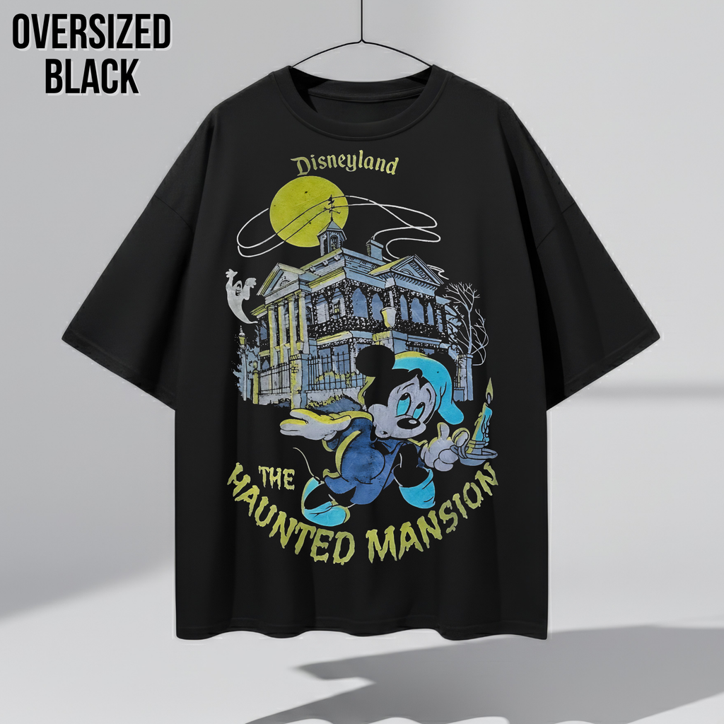 Haunted Mansion Disneyland Shirt - Halloween Mickey Haunted Mansion Tee