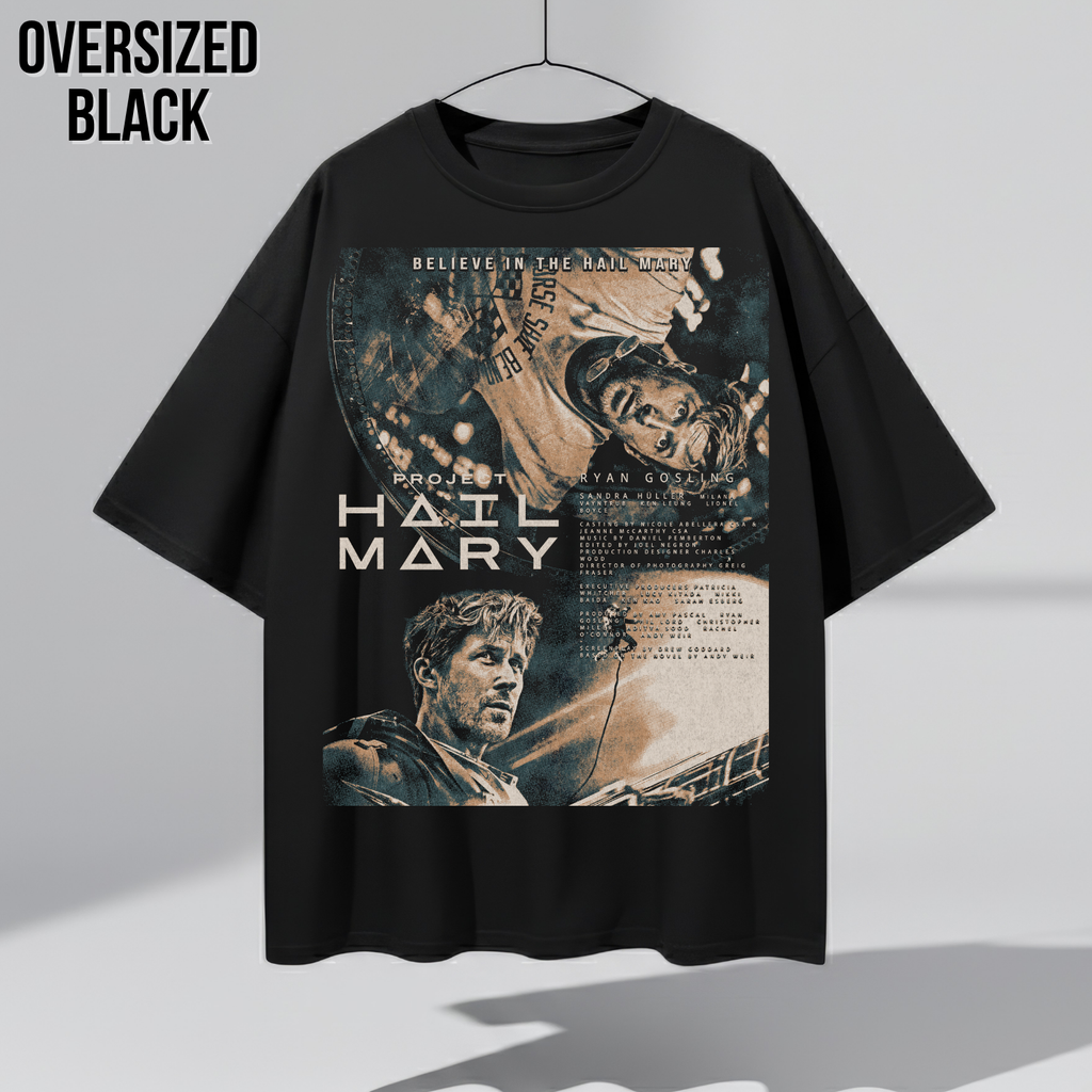 Project Hail Mary Movie Shirt - Space Movie Poster Shirt