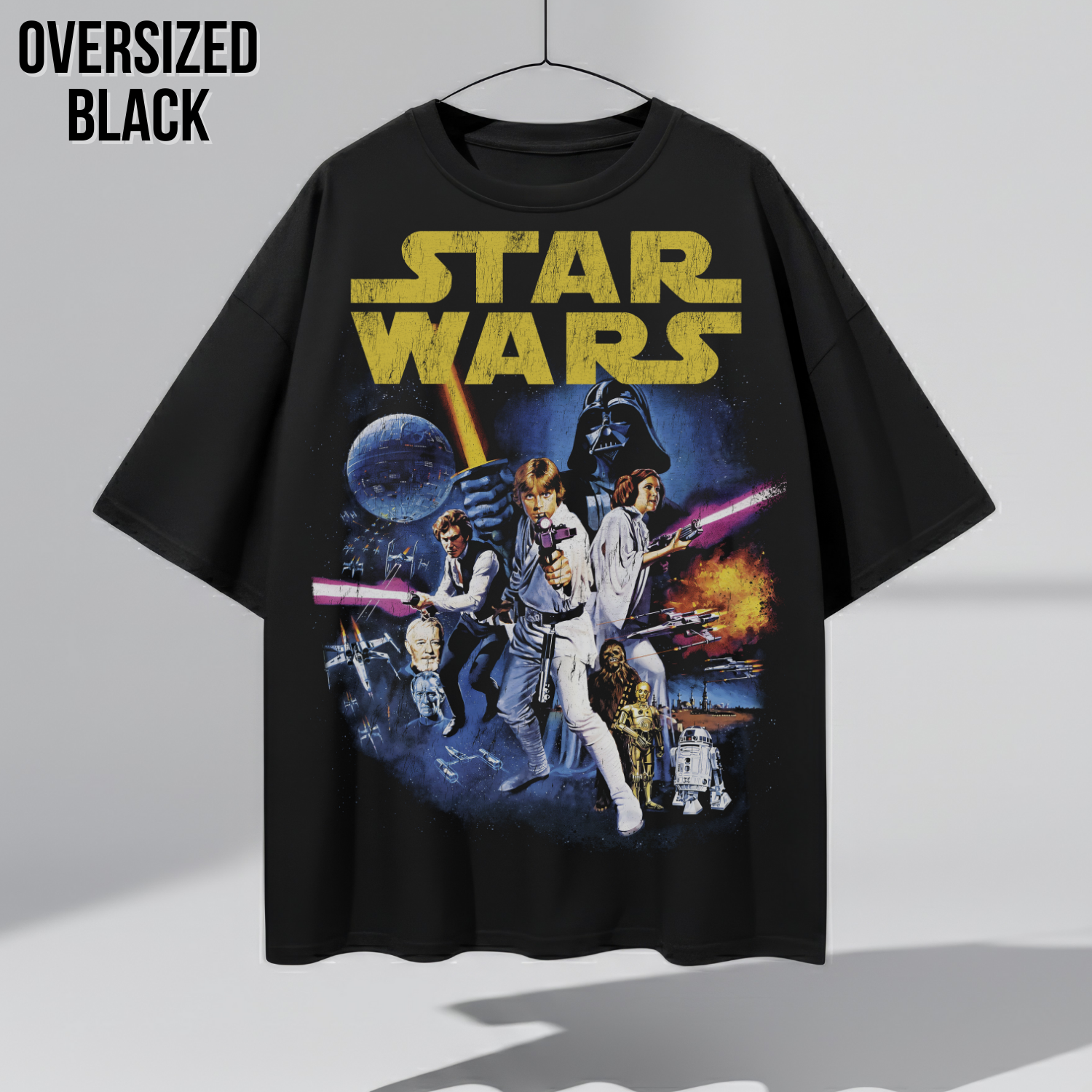Vintage Star Wars Shirt - Classic 1977 Star Wars Poster Tee