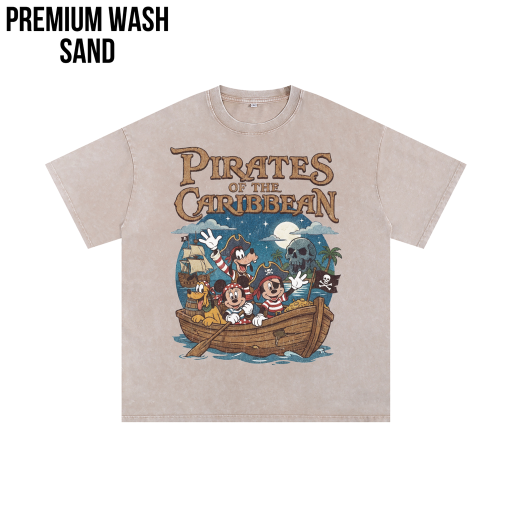 Mickey & Friends Pirates of the Caribbean Shirt - Disneyland Pirates Ride Tee