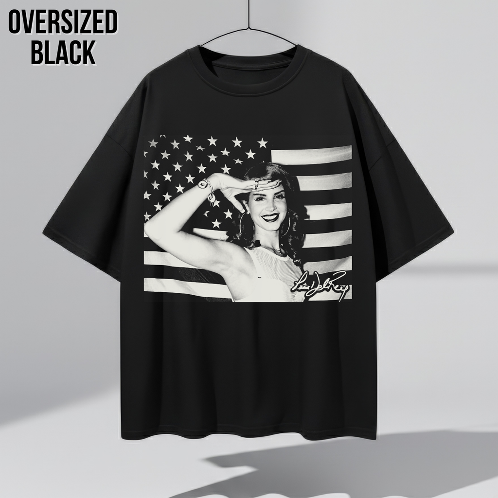 Lana Del Rey Shirt – American Flag Graphic Tee, Lana Del Rey Fan Gift