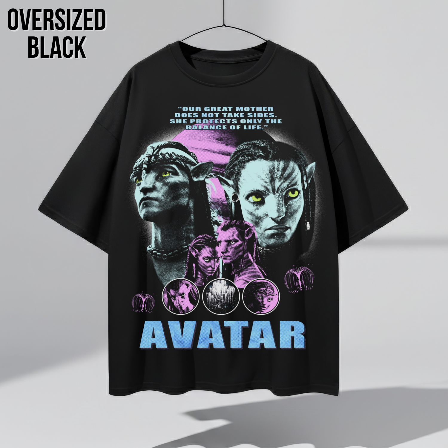 Avatar Shirt – Neytiri & Jake Sully Vintage Pandora Tee