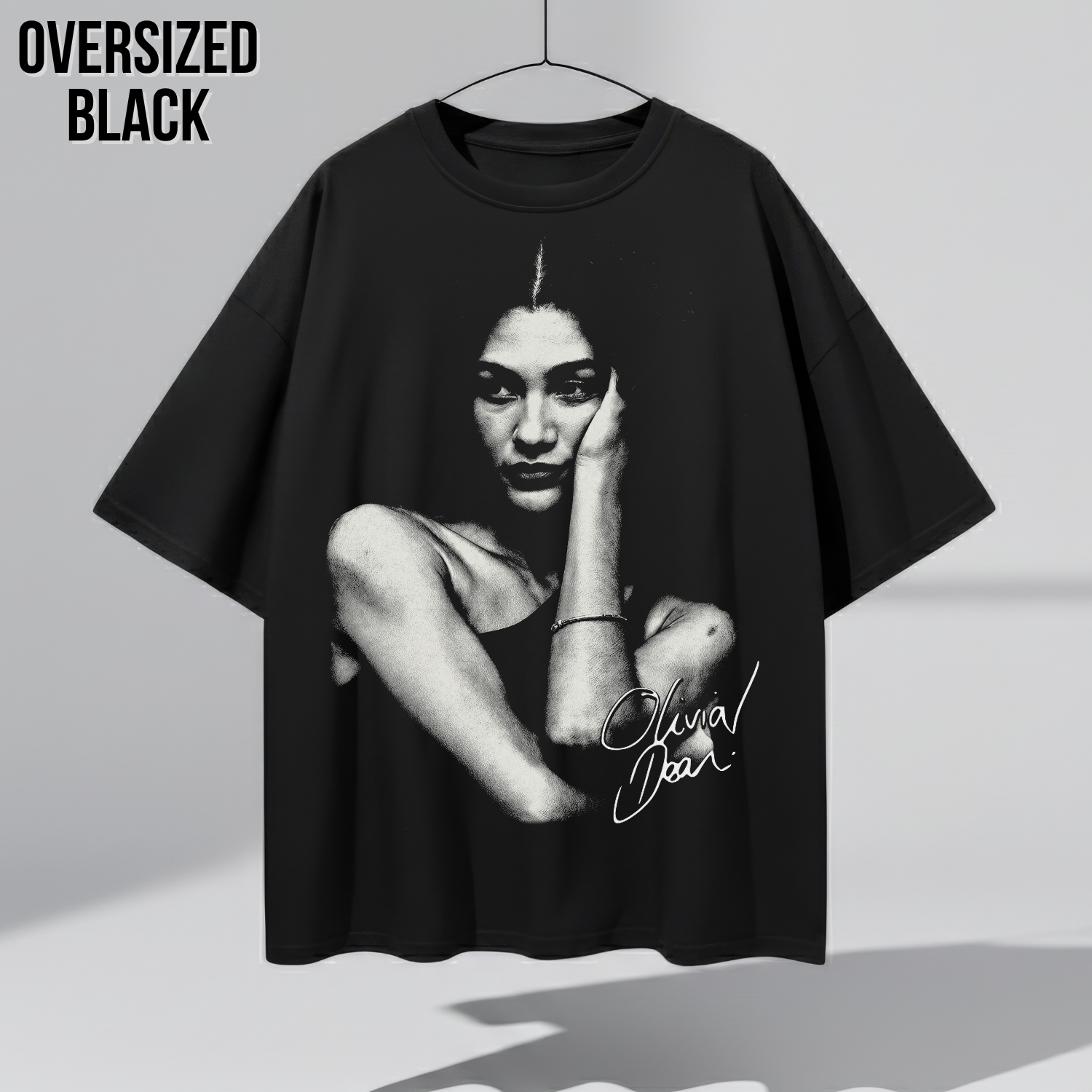 Olivia Dean Shirt – Grayscale Portrait Graphic Tee, Olivia Dean Fan Gift, The Art of Loving Album Shirt