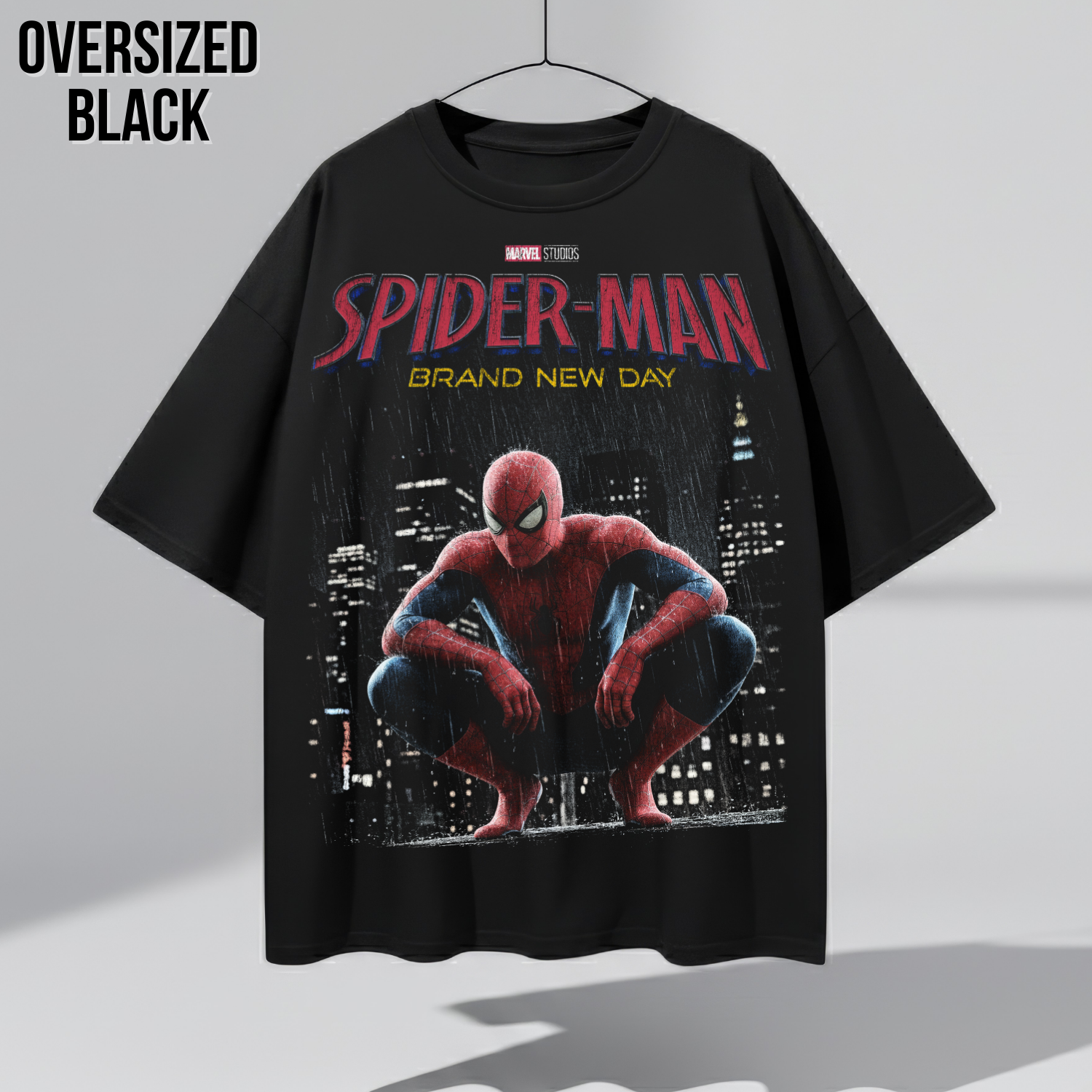 Spider-Man Brand New Day Shirt: Marvel Tom Holland Spider Man Movie Tee