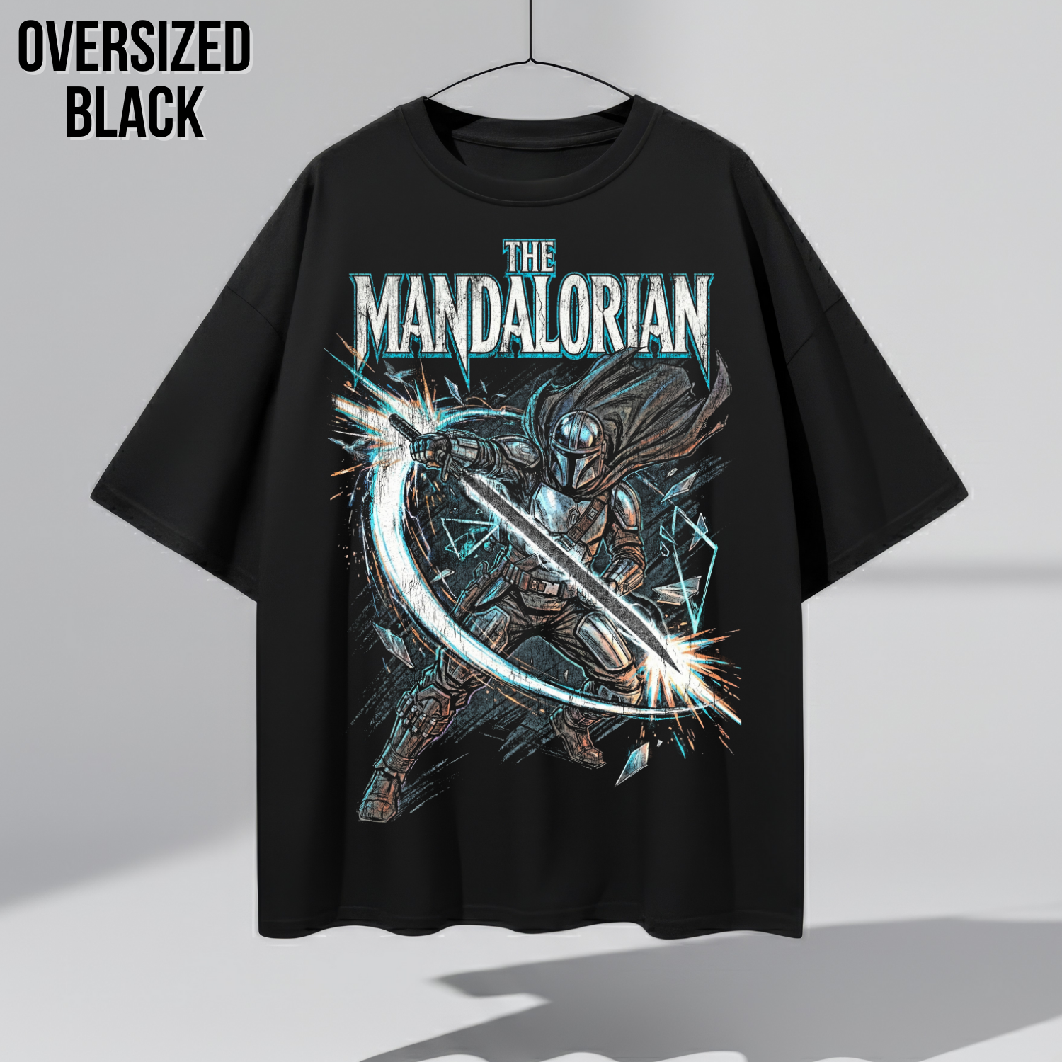 The Mandalorian Darksaber Shirt — Din Djarin Star Wars Tee