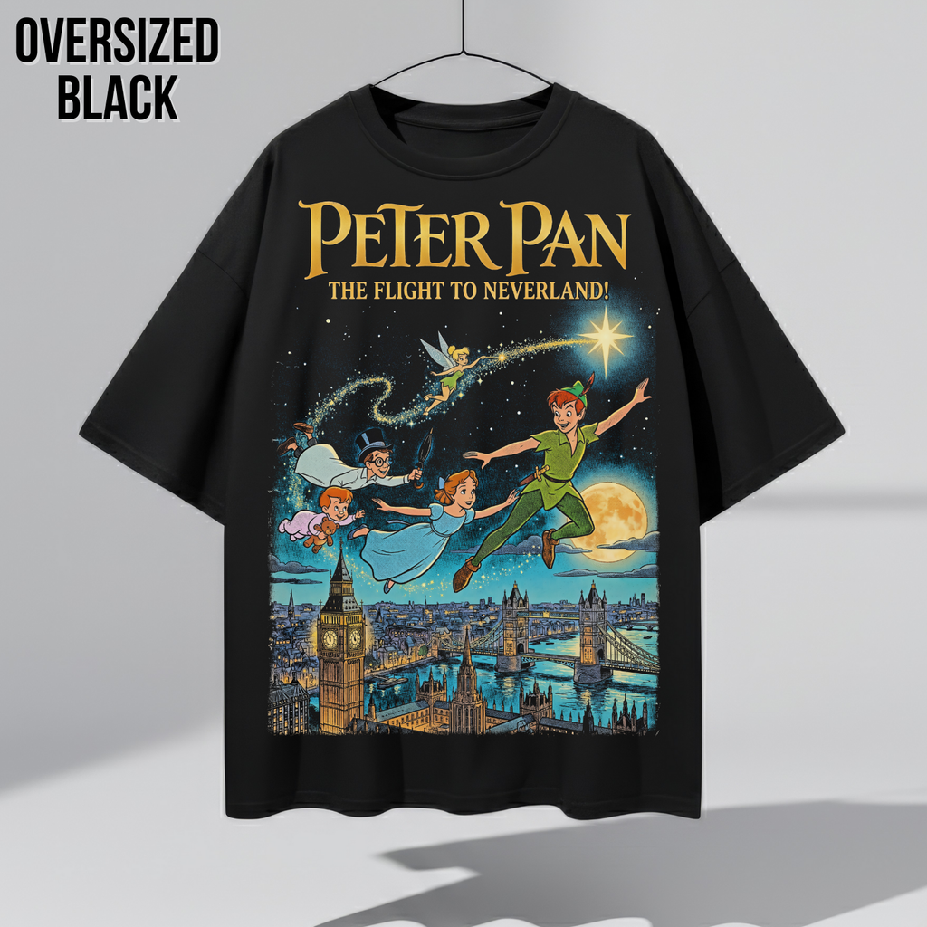 Peter Pan The Flight to Neverland Shirt | Vintage Disney Tee