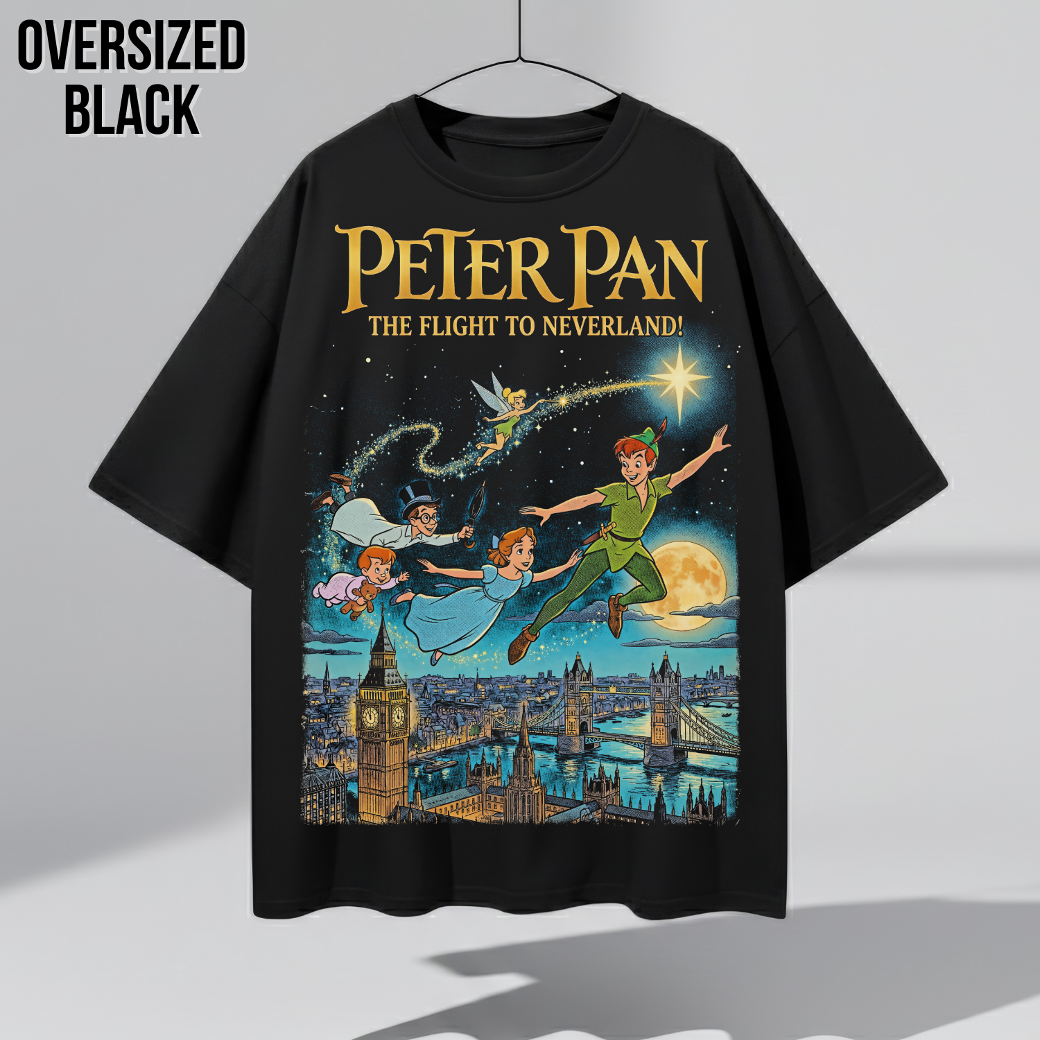 Peter Pan The Flight to Neverland Shirt | Vintage Disney Tee