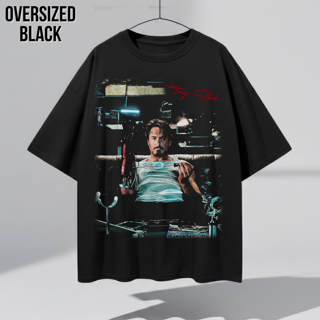Tony Stark Shirt – Iron Man Graphic Tee, Marvel Vintage Shirt