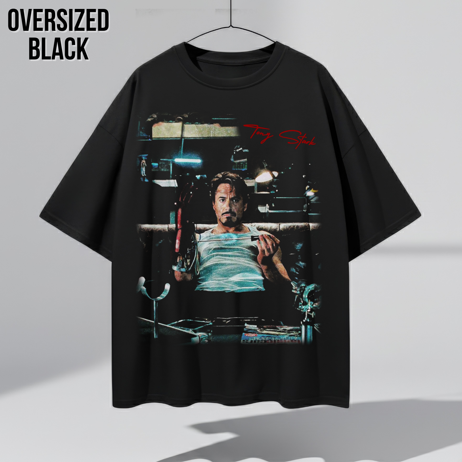 Tony Stark Shirt – Iron Man Graphic Tee, Marvel Vintage Shirt