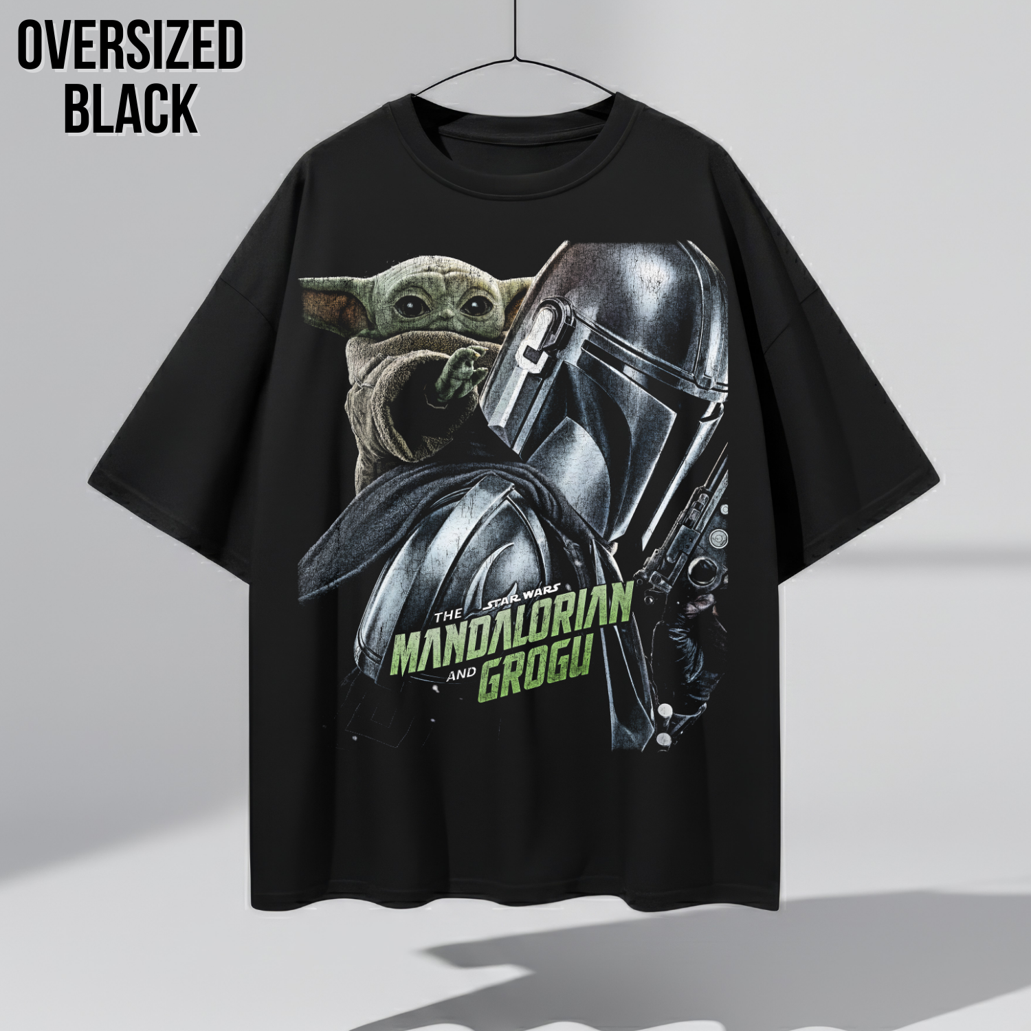 Mandalorian and Grogu Shirt: Grogu Din Djarin Star Wars tee