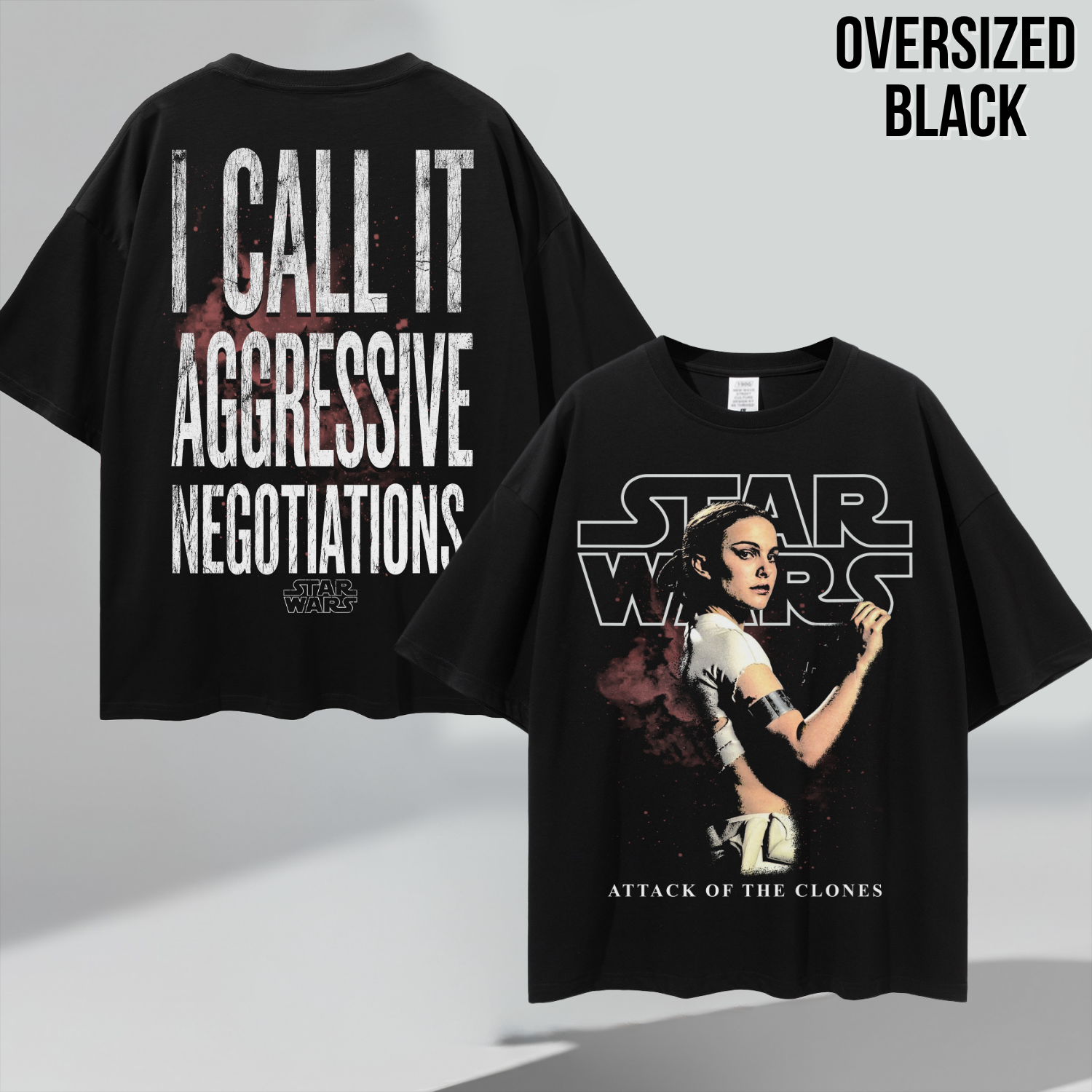 Star Wars Padme Amidala Shirt – I Call It Aggressive Negotiations Tee