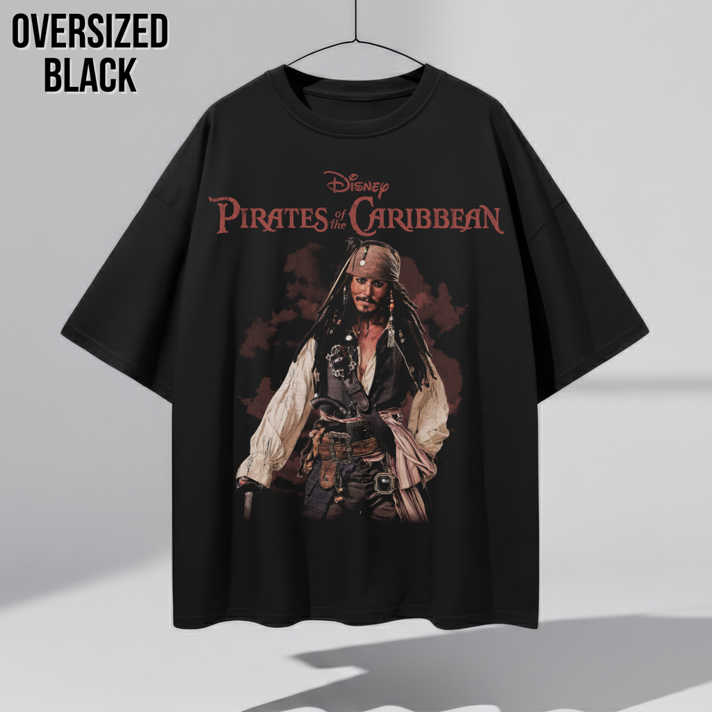 Jack Sparrow Shirt – Disney Pirates of the Caribbean Captain Jack Sparrow Full Body Portrait Tee, Jack Sparrow Fan Gift, Johnny Depp Pirates Graphic Shirt, Disney Pirates Shirt