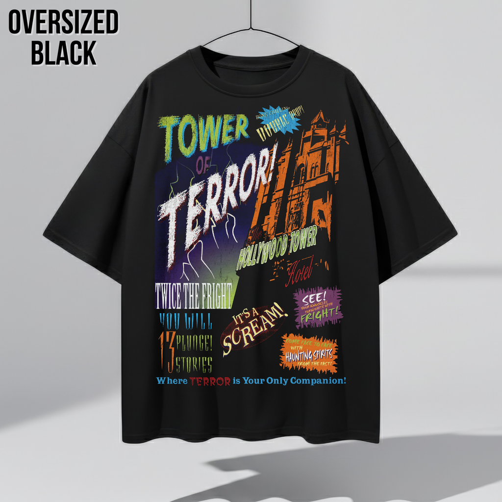Vintage Tower of Terror Shirt – Retro Disney Ride Tee, Hollywood Studios Shirt