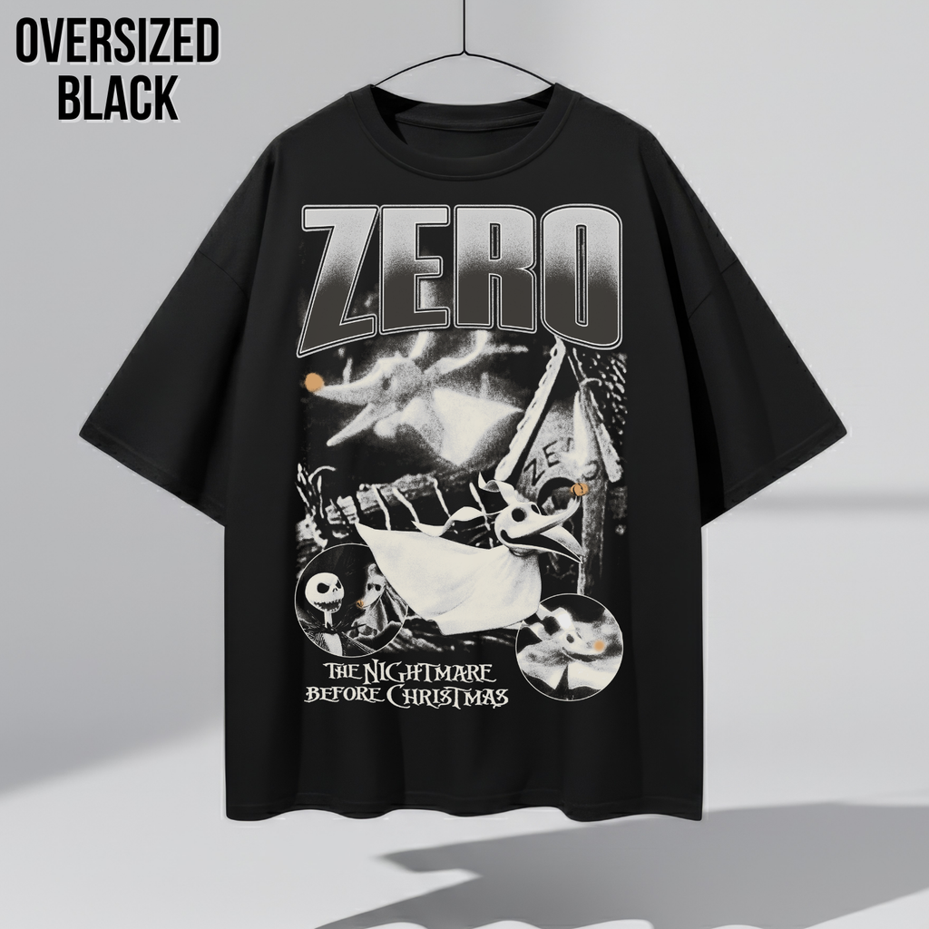 Nightmare Before Christmas Zero Shirt – Jack Skellington Ghost Dog Graphic Tee