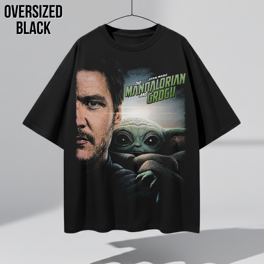 The Mandalorian & Grogu Shirt – Vintage Star Wars Graphic Tee