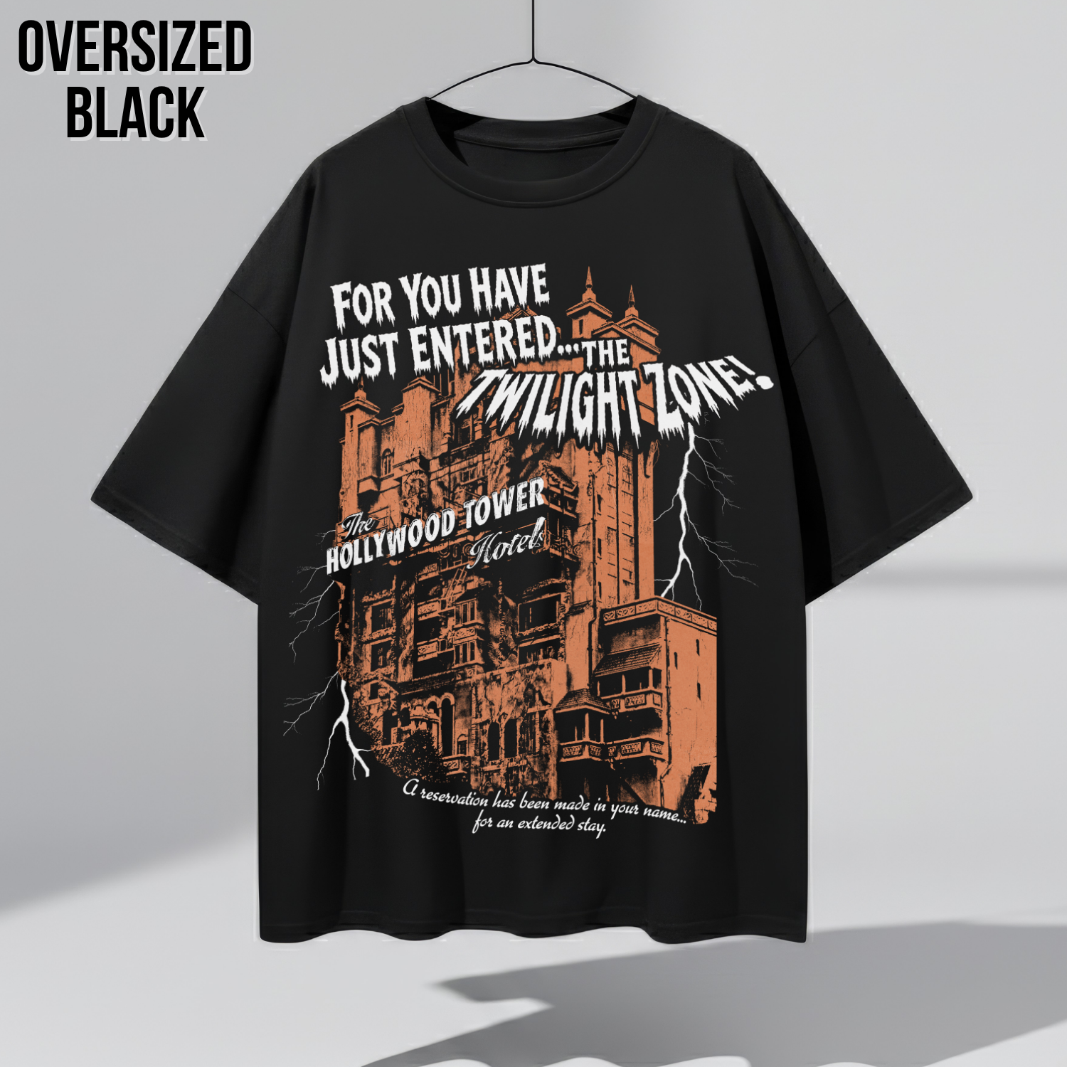Tower of Terror Shirt – Hollywood Tower Hotel Twilight Zone Tee, Tower of Terror Graphic Shirt, Disney World Ride Fan Gift, Disney Hollywood Studios Shirt