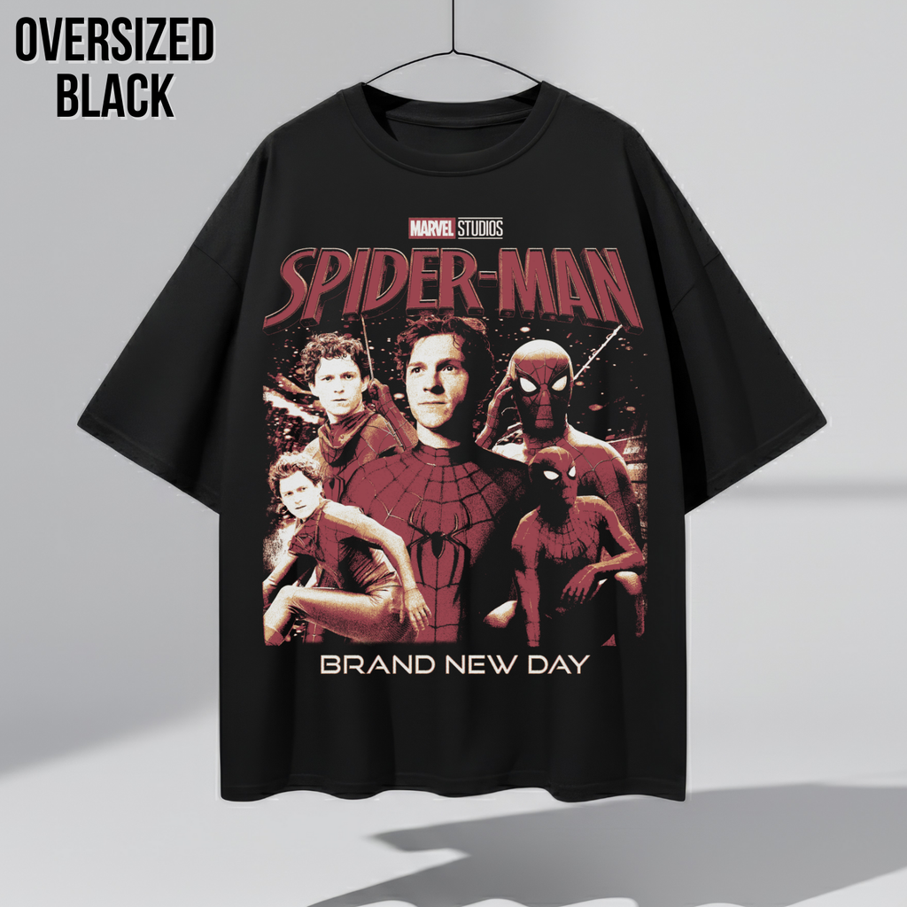Spider-Man Brand New Day Shirt: Vintage Marvel Spider-Man Graphic