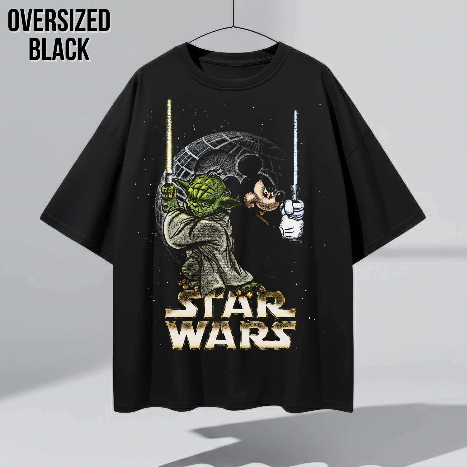 Vintage Mickey & Yoda Star Wars Shirt – Disney Graphic Tee