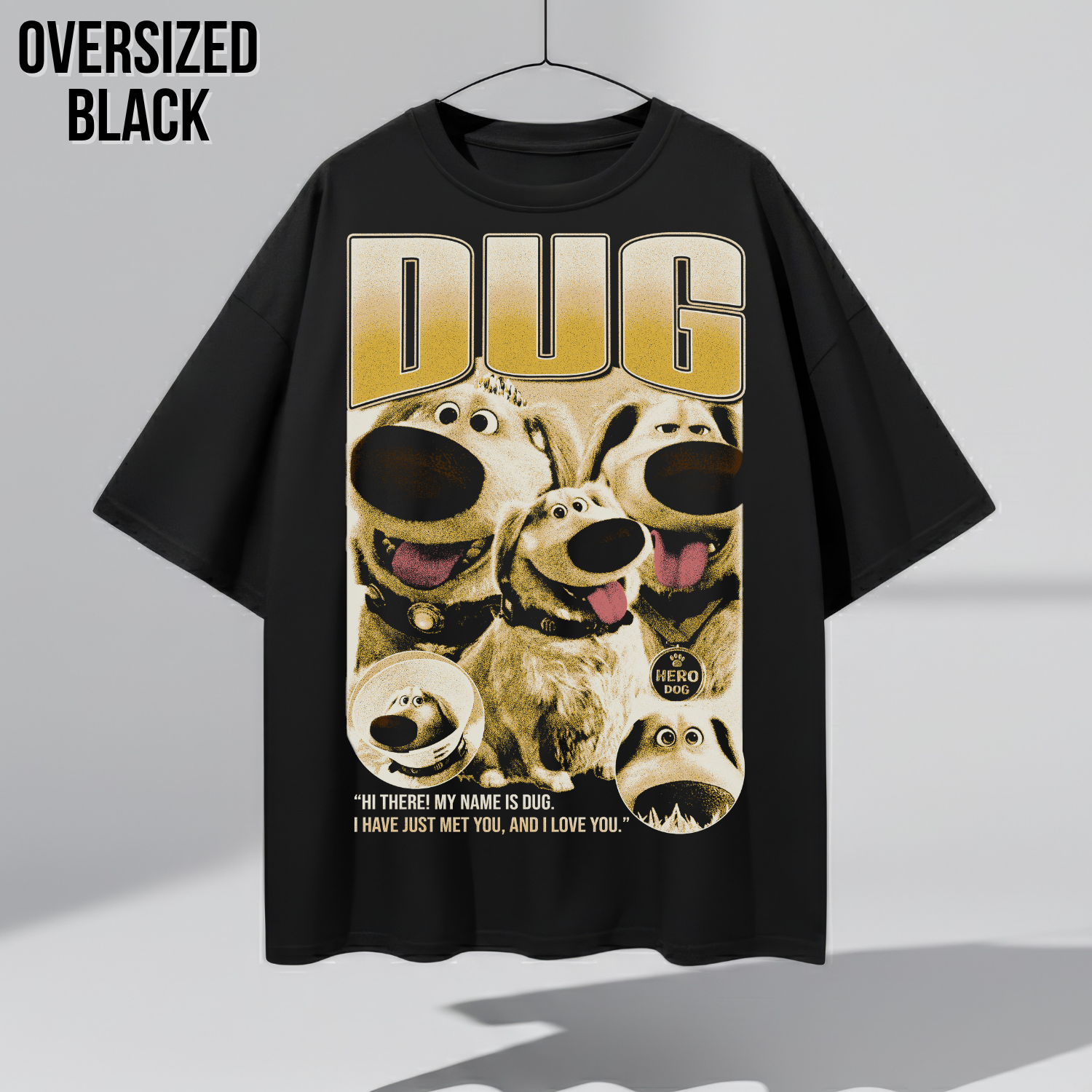 Dug Up Shirt – Pixar Up Dog Tee, Disney Dog Shirt
