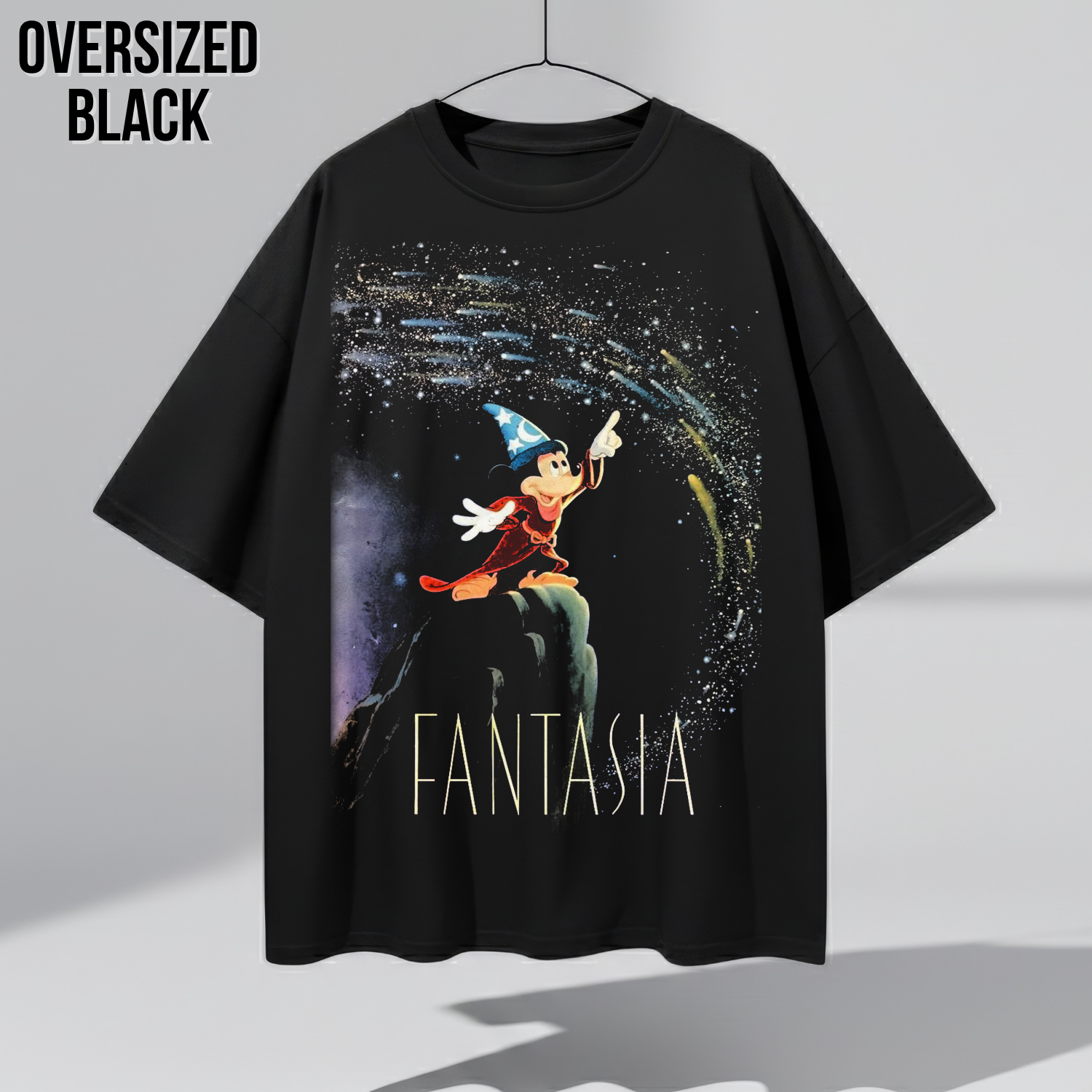 Fantasia Shirt – Sorcerer Mickey Graphic Tee, Disney Fantasia Fan Gift, Classic Disney Movie Shirt, Disneyland Mickey Mouse Tee