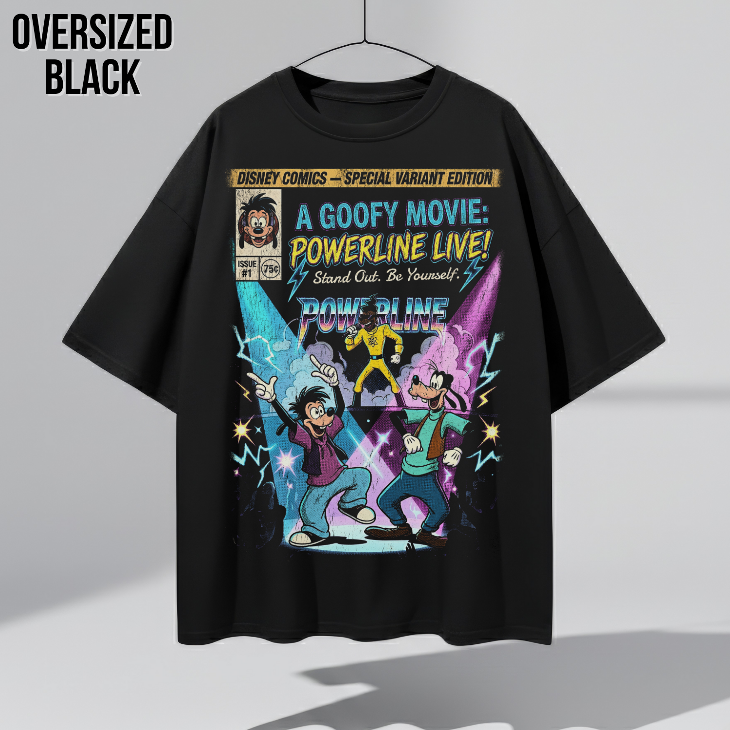 A Goofy Movie Powerline Shirt: Disney Max & Goofy Graphic Tee