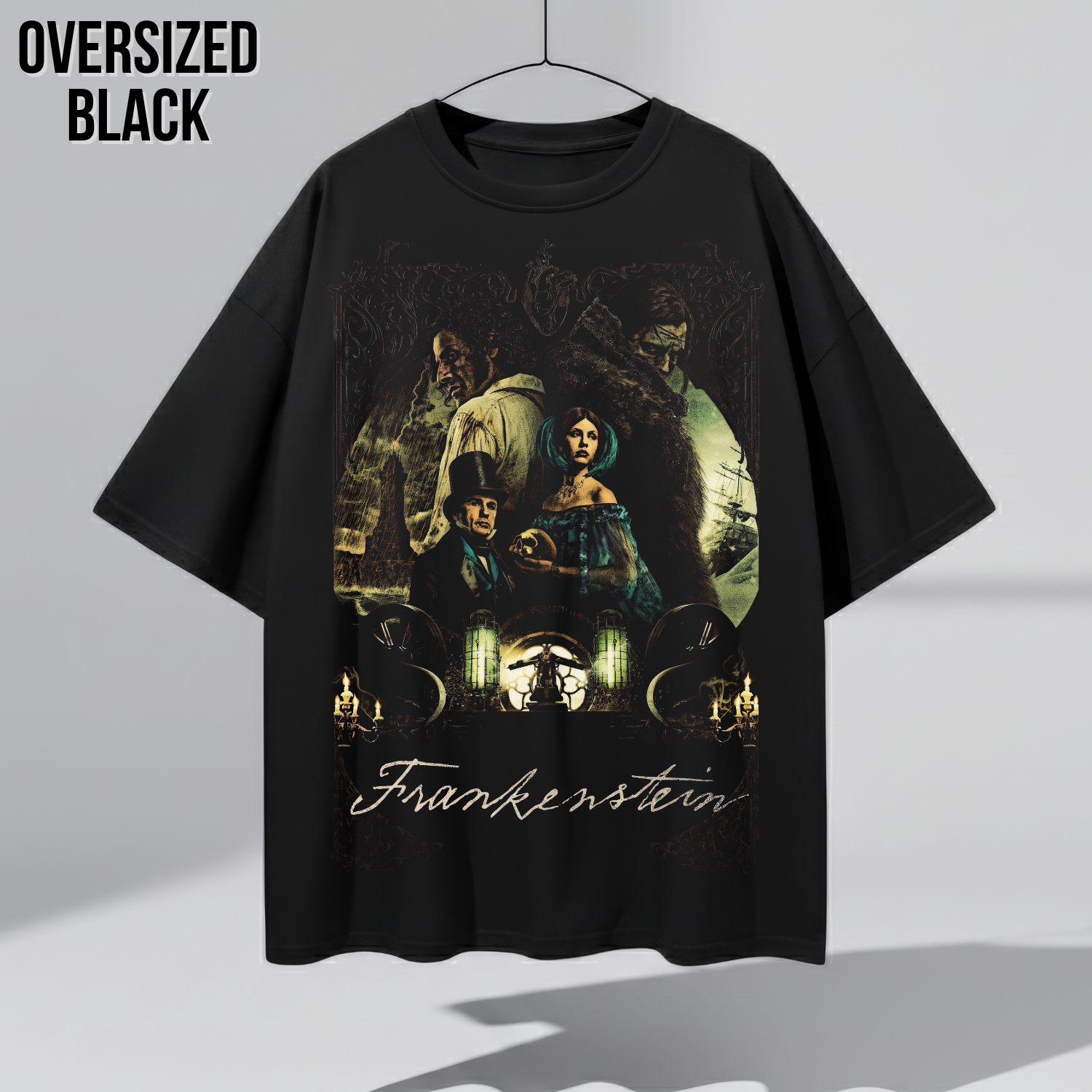 Frankenstein Vintage Horror Shirt – Classic Monster Graphic Tee