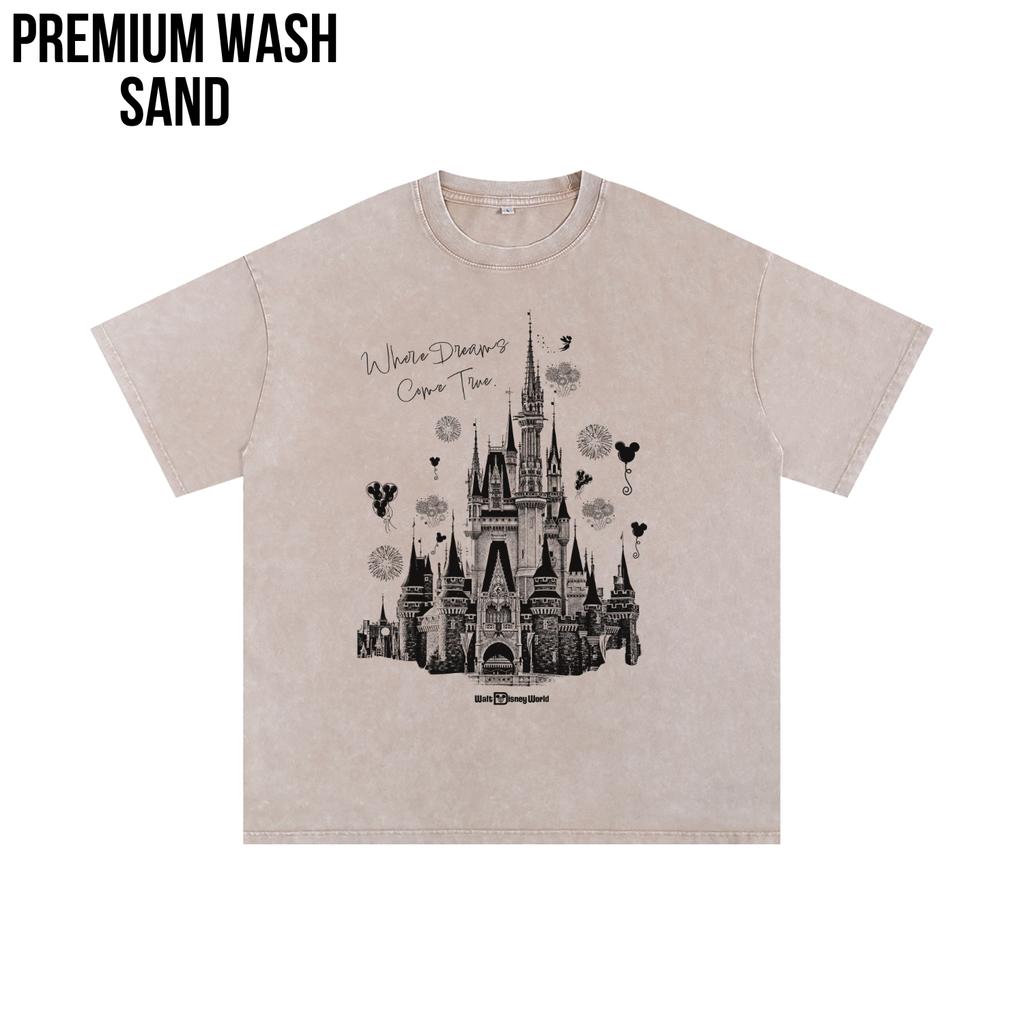 Disney Castle Shirt – Where Dreams Come True Disneyworld Tee