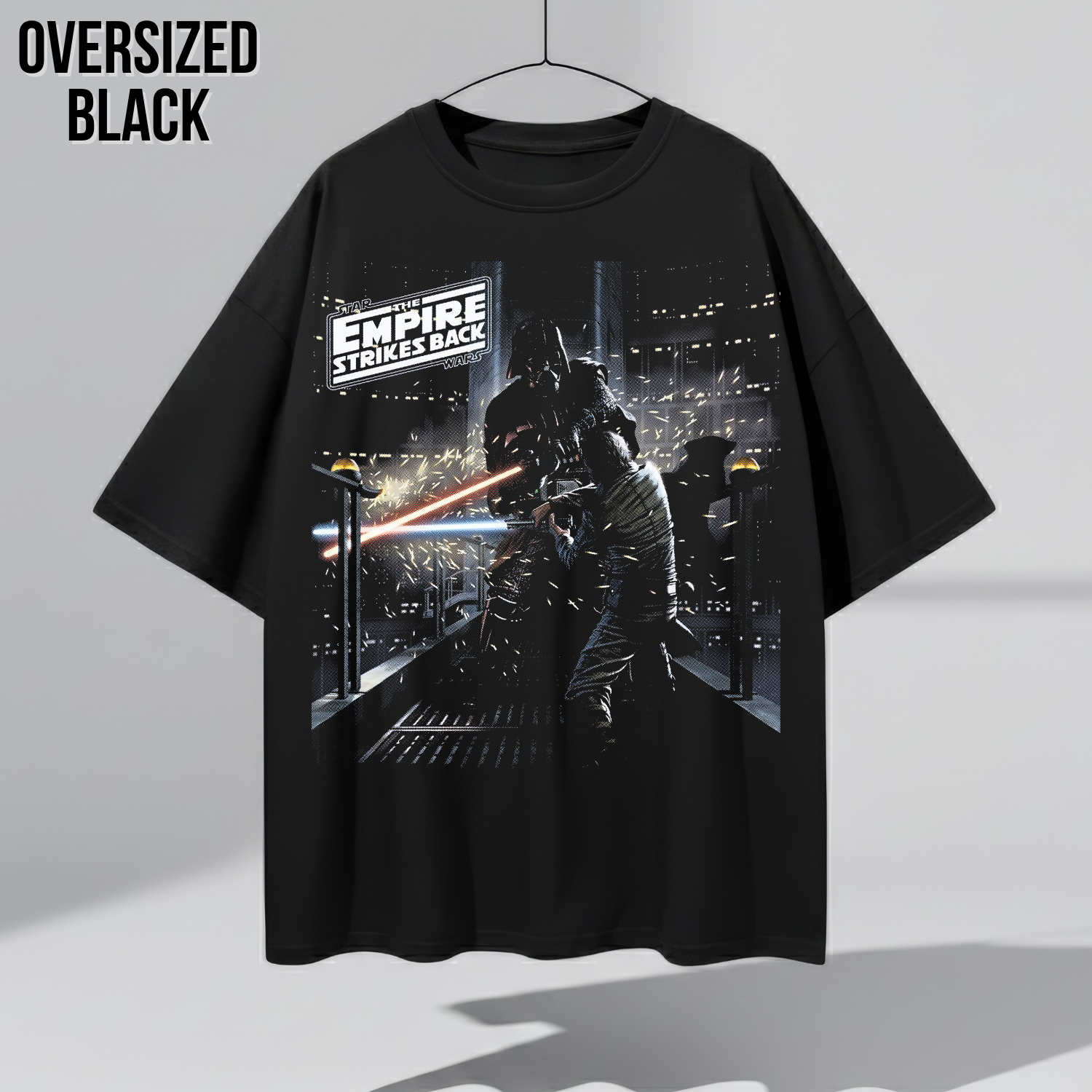 Vintage Star Wars Empire Strikes Back Shirt – Luke Skywalker Vs Darth Vader Duel Tee