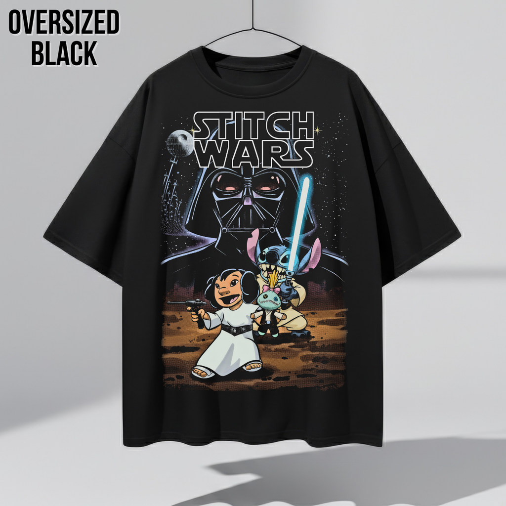 Disney Stitch Wars Shirt – Lilo and Stitch Star Wars Tee